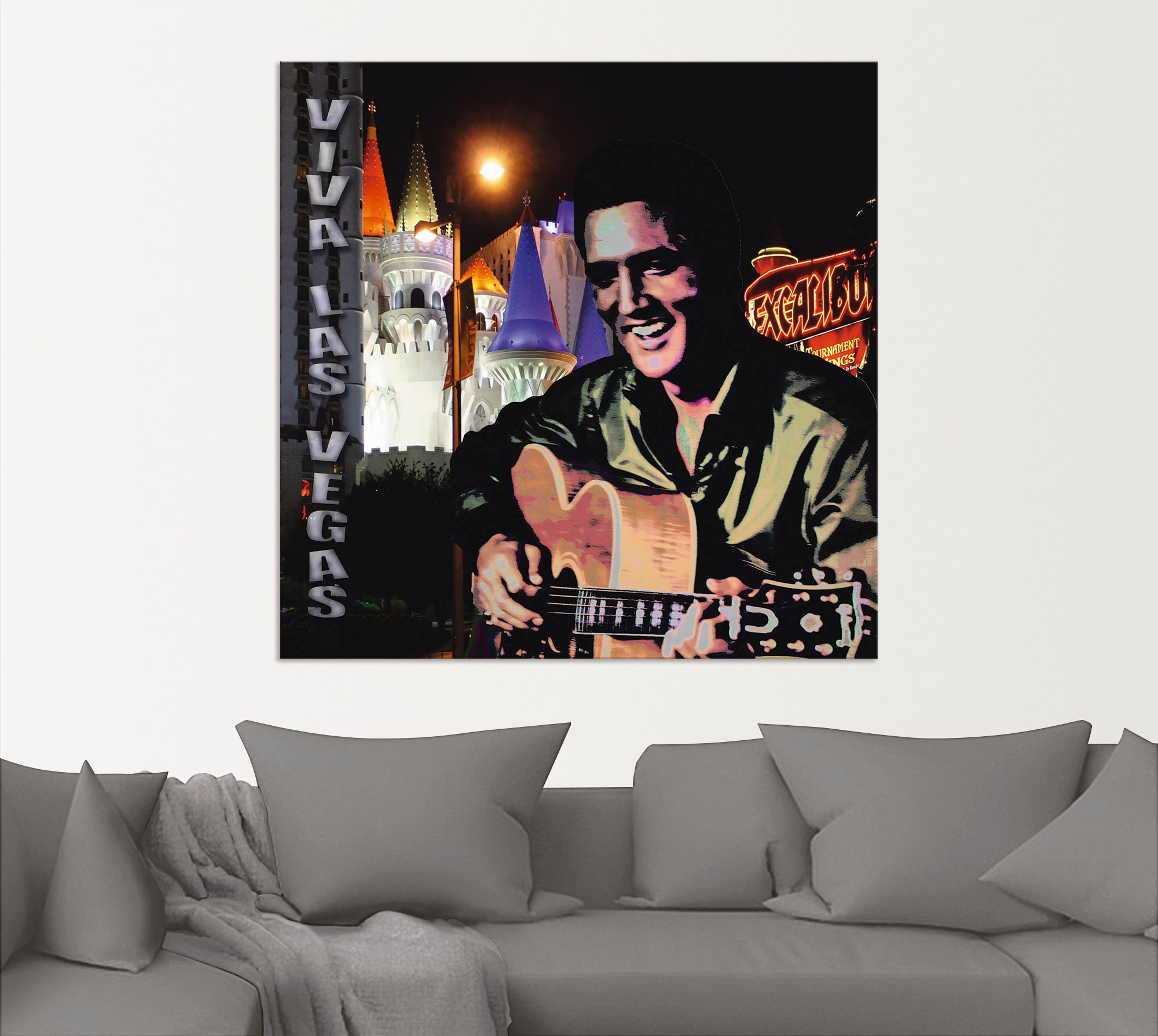 Artland Wandbild »Legends - Elvis II«, (1 St.), als Alubild, Leinwandbild, Wandaufkleber oder Poster in versch. Größen