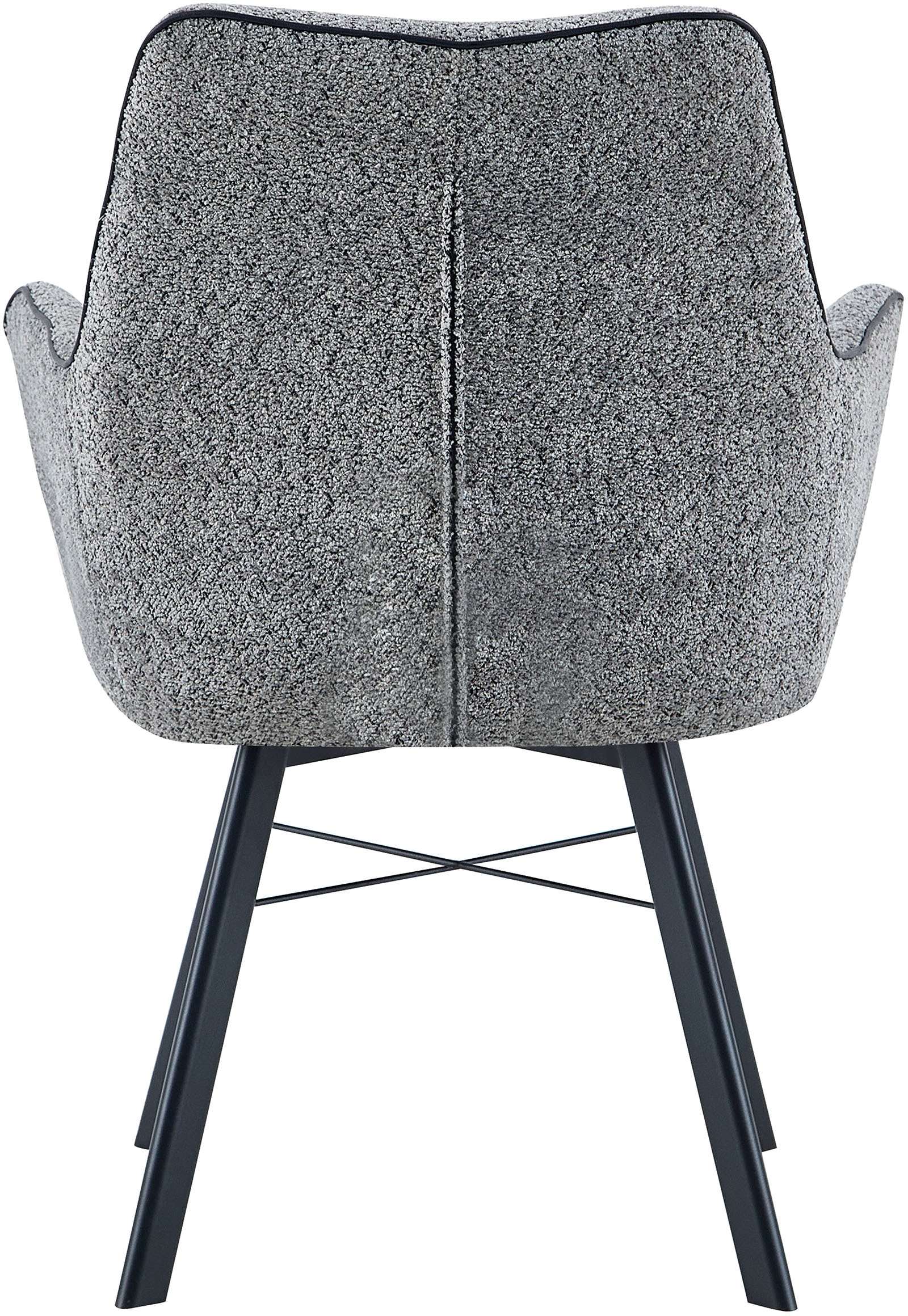 Kayoom Armlehnstuhl »Stuhl Allie 125, mit Armlehne, 180° drehbar, mit Rückholautomatik« () 1 Stk.180°-drehbar mit Auto-Rückholfunktion,einfaches Aufstehen mit Armlehne