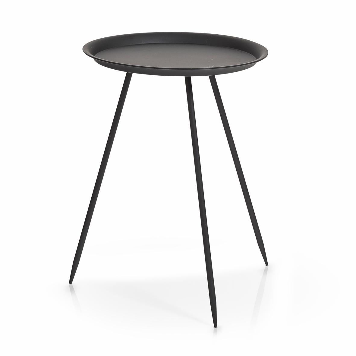 Zeller Present Beistelltisch, rund, Metall