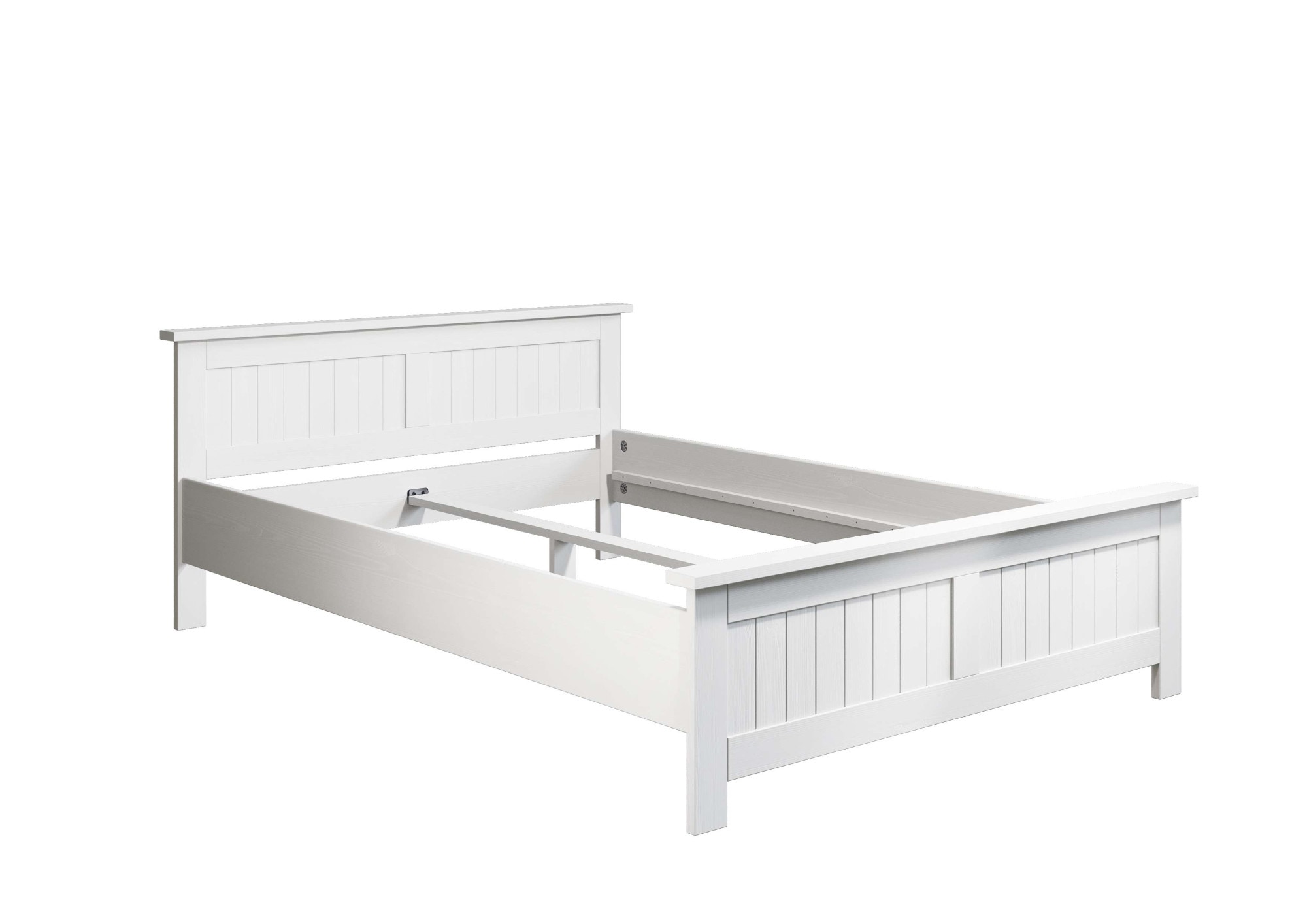 Home affaire Massivholzbett »Juventus, Bett, Massivholzbett, Holzbett, Bettrahmen«, (Breite/Belastbarkeit 140cm/180 KG), Breite 90 cm, aus massiver Kiefer, FSC®-zertifiziert