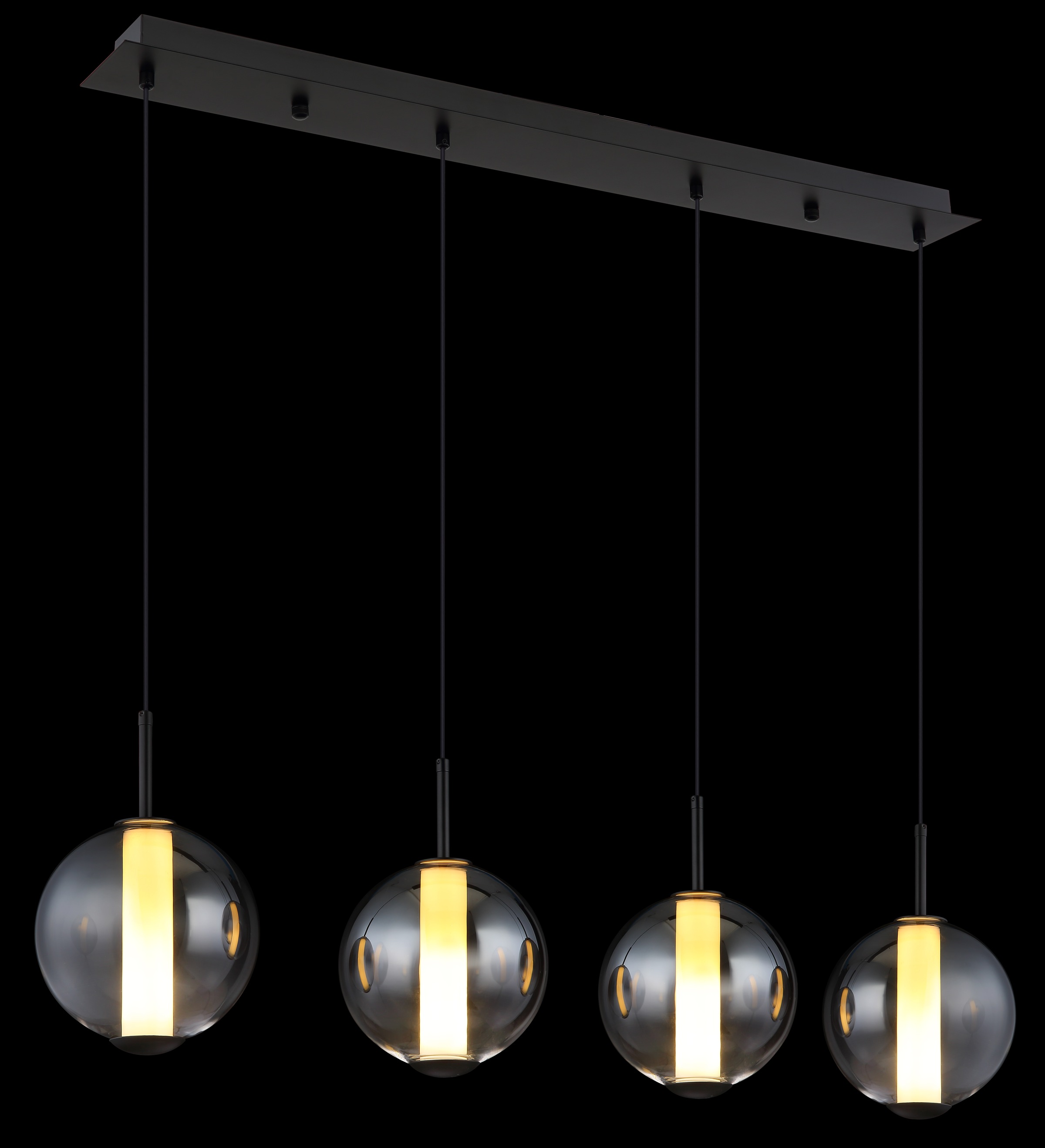 GLOBO LIGHTING Hängeleuchte »LACY« LED-Modul 1 Stk. Warmweiß Hängelampe Esszimmer-Leuchte Esstischleuchte Wohnzimmer