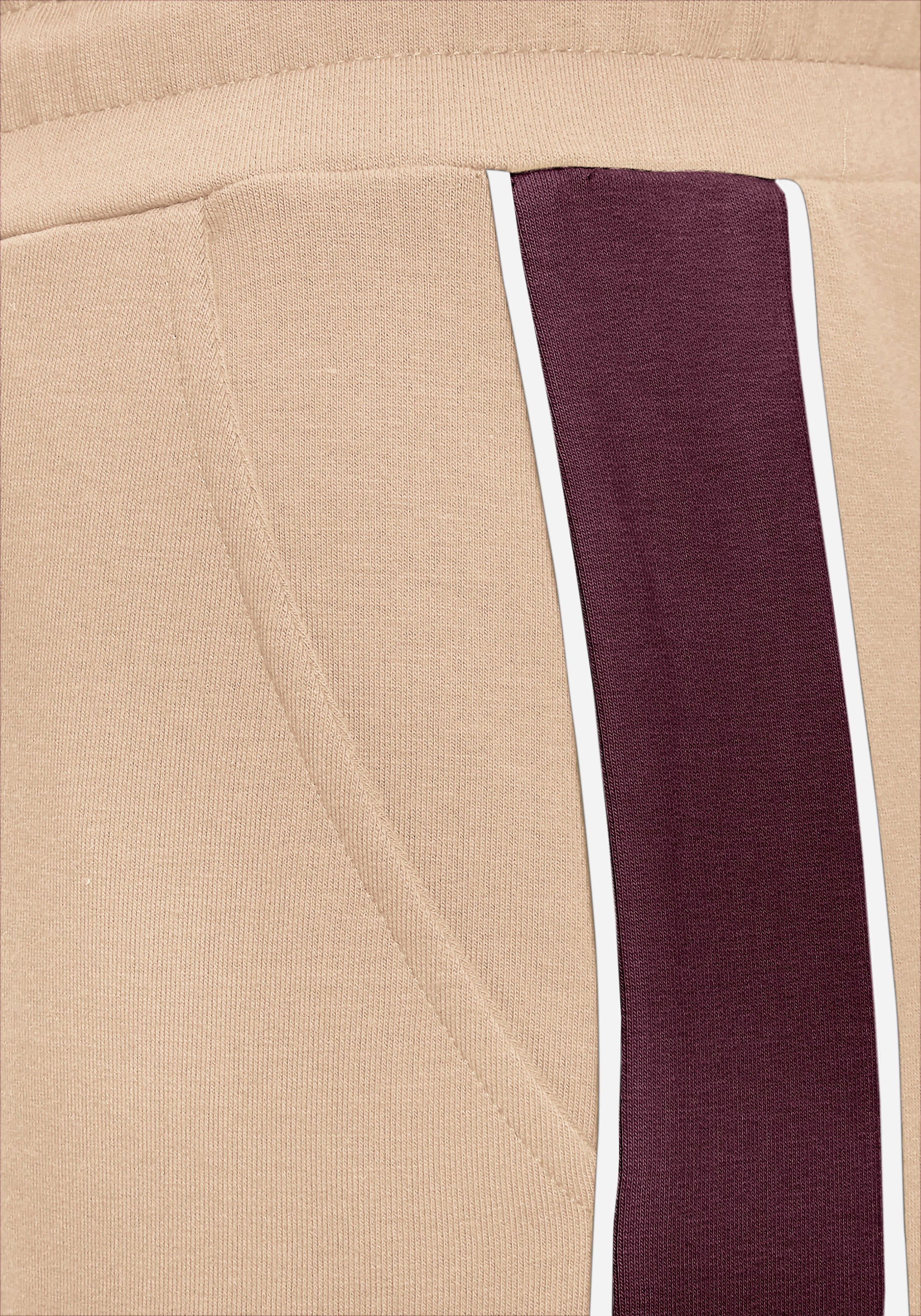 s.Oliver Sweathose, mit Seitenstreifen und Pipings, Loungewear