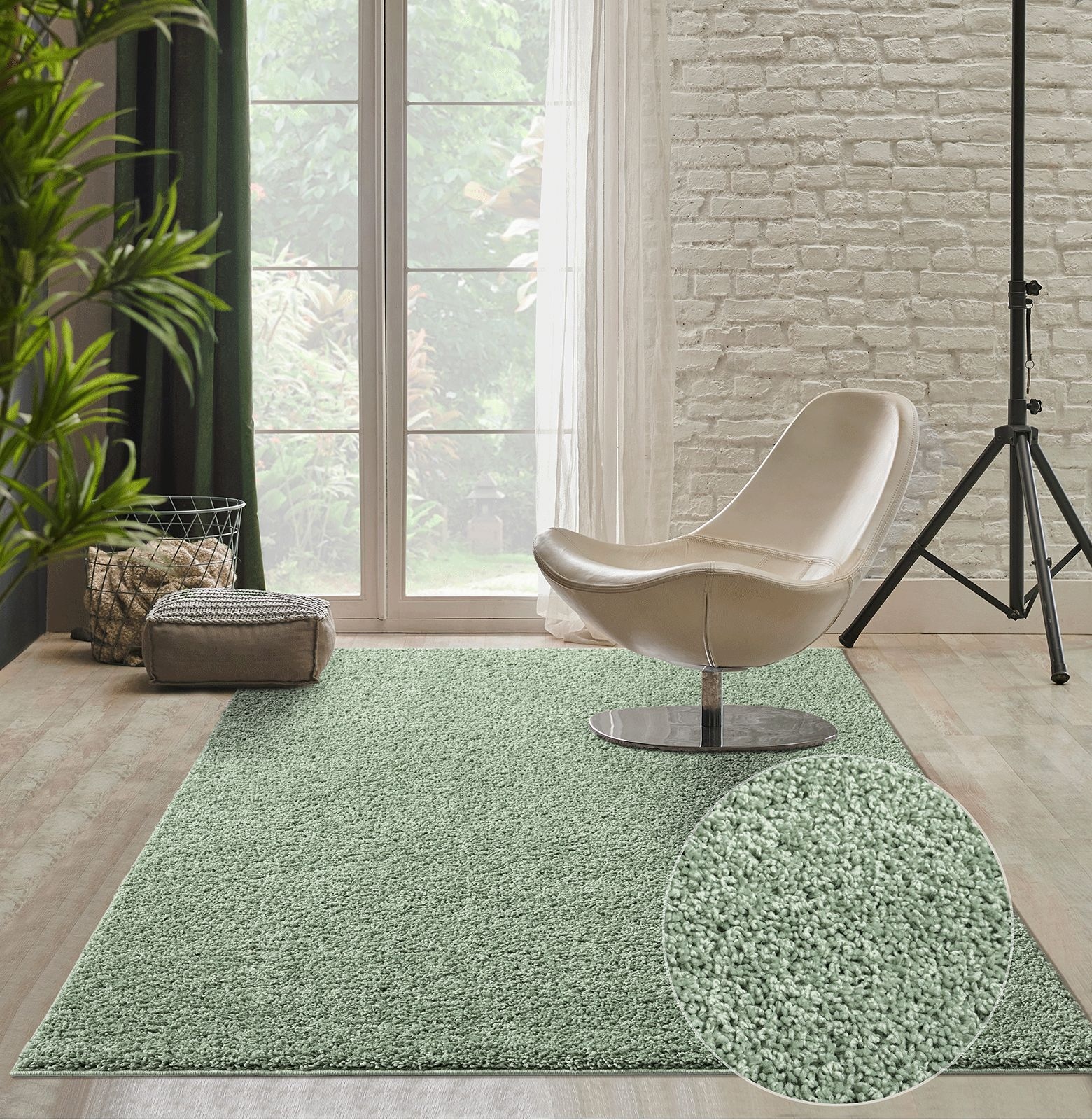 the carpet Teppich »Foxy«, rechteckig, 30 mm Höhe, Wohnzimmer Teppich Hochf günstig online kaufen