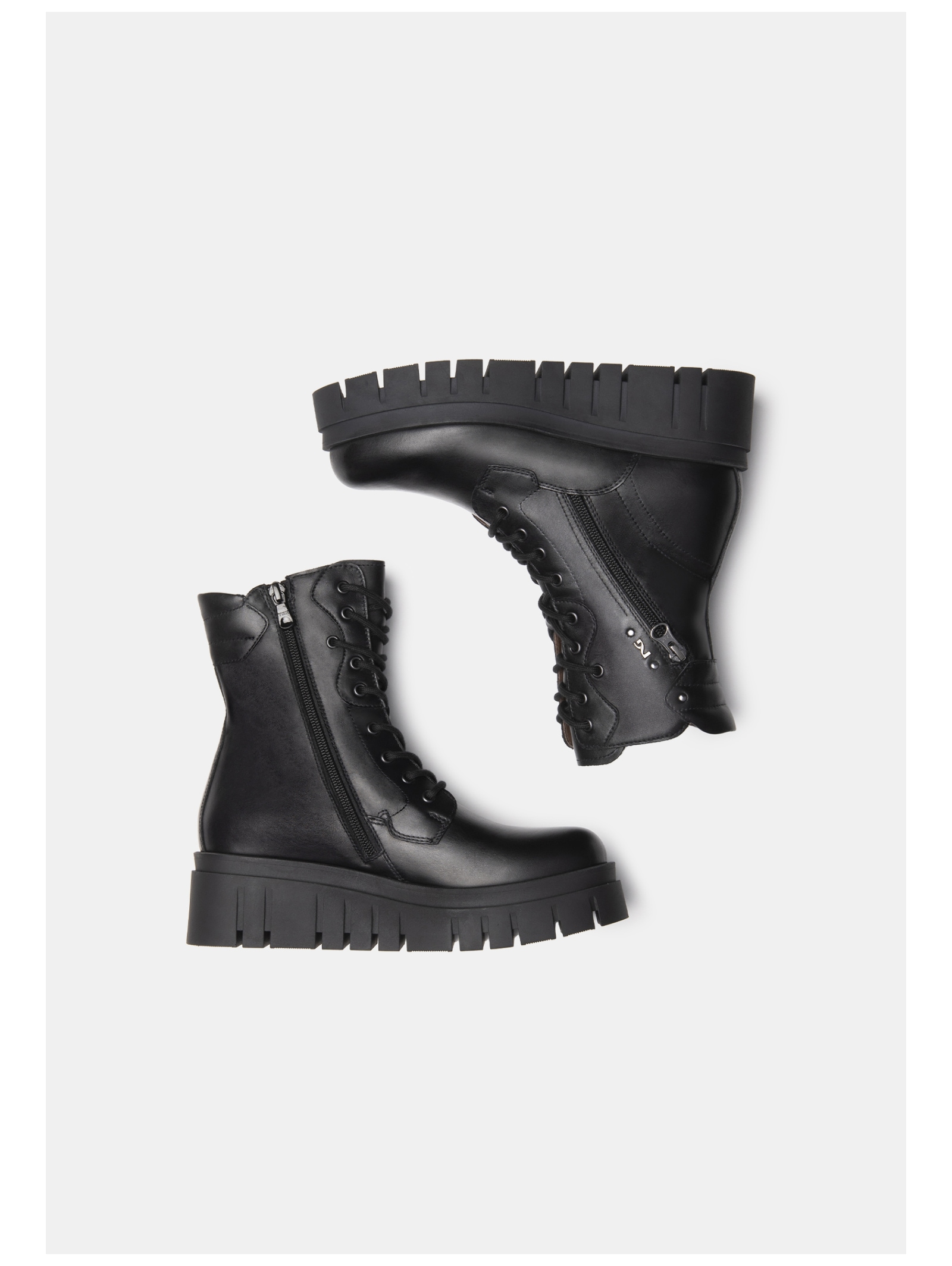 Nero Giardini Schnürstiefelette »Nero Giardini Stiefelette Leder«