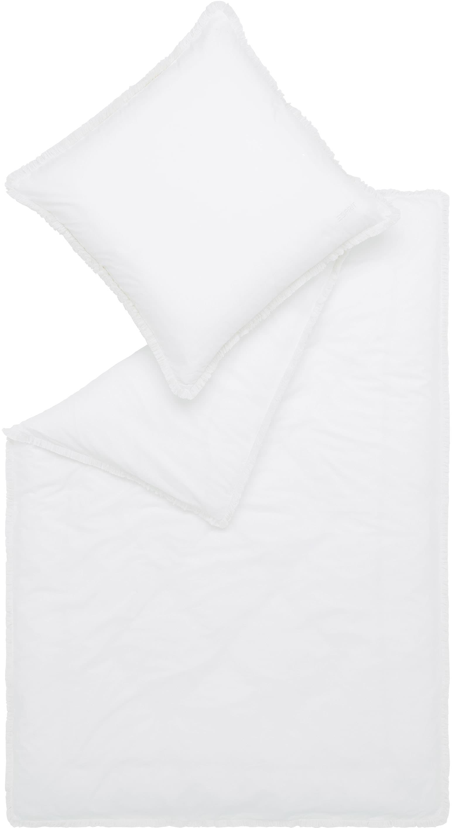 Esprit Bettwäsche »Fringe«, aus 100% Baumwolle BCI