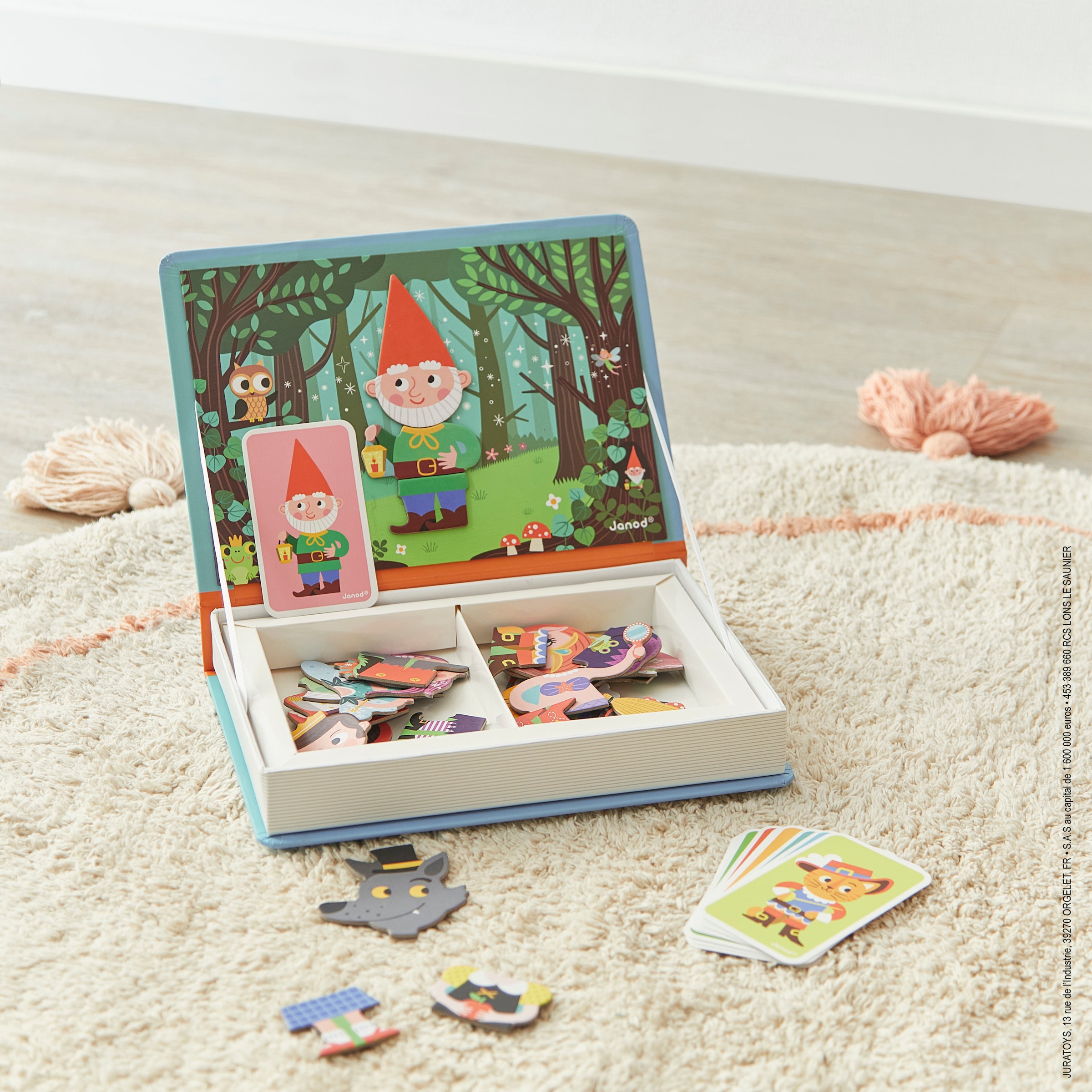 Janod Lernspielzeug »Magnetbuch - Märchen«, FSC® - schützt Wald