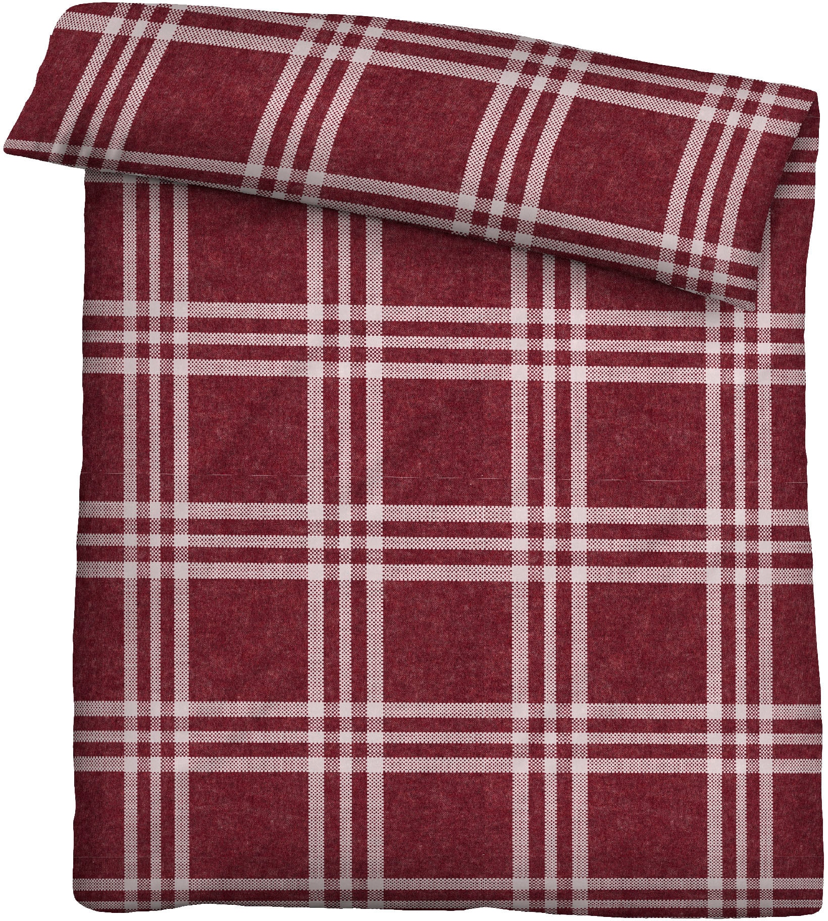 Biberna Bettwäsche »Lya«, kuschelig warm, weich, Melange, 100% Baumwolle, made in Germany
