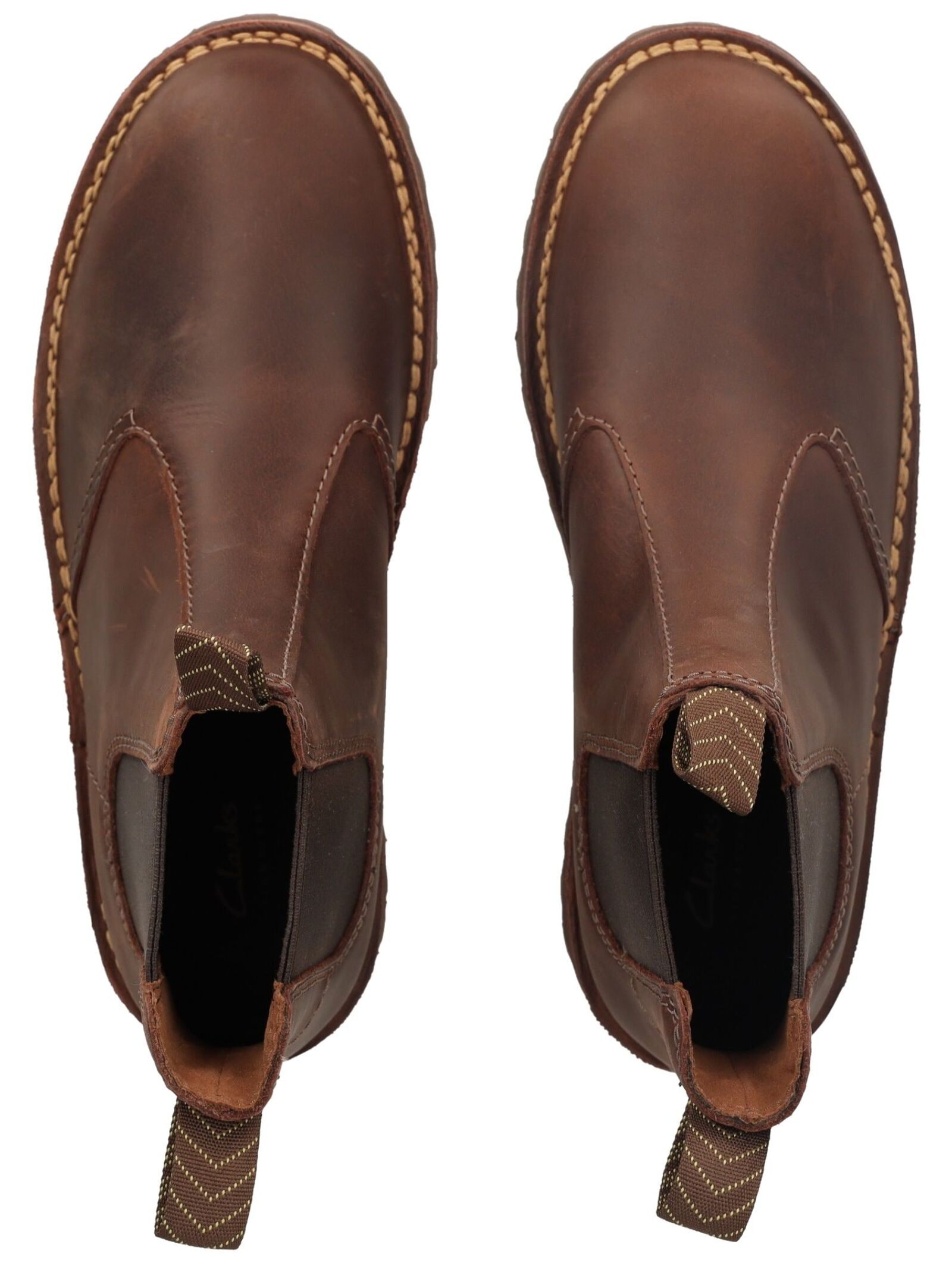 Clarks Schnürstiefelette »Clarks Stiefelette Leder/Textil«