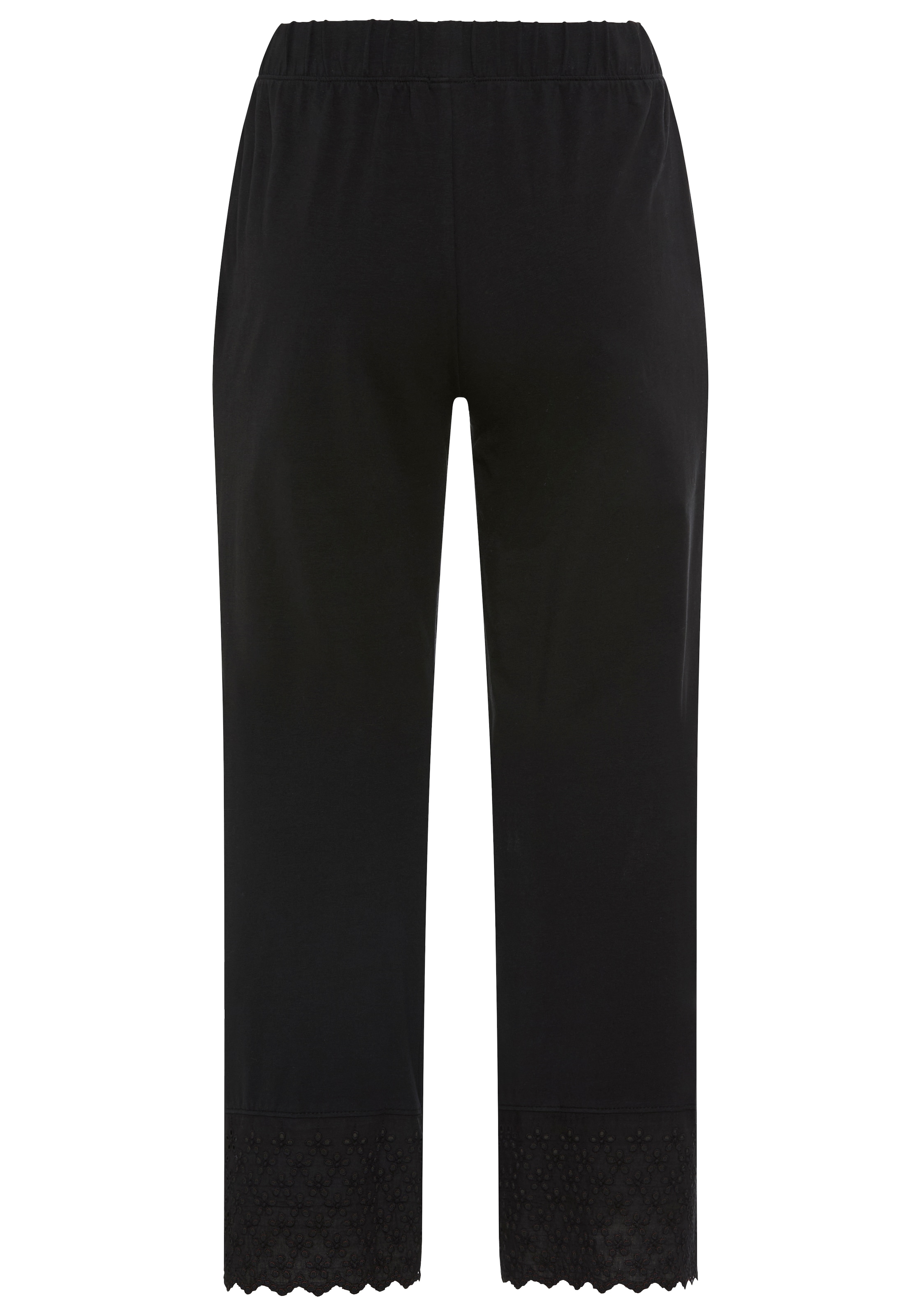 Laura Scott Culotte  wadenlange Schnittform, weite Beinform, aus Baumwolle und Elasthan