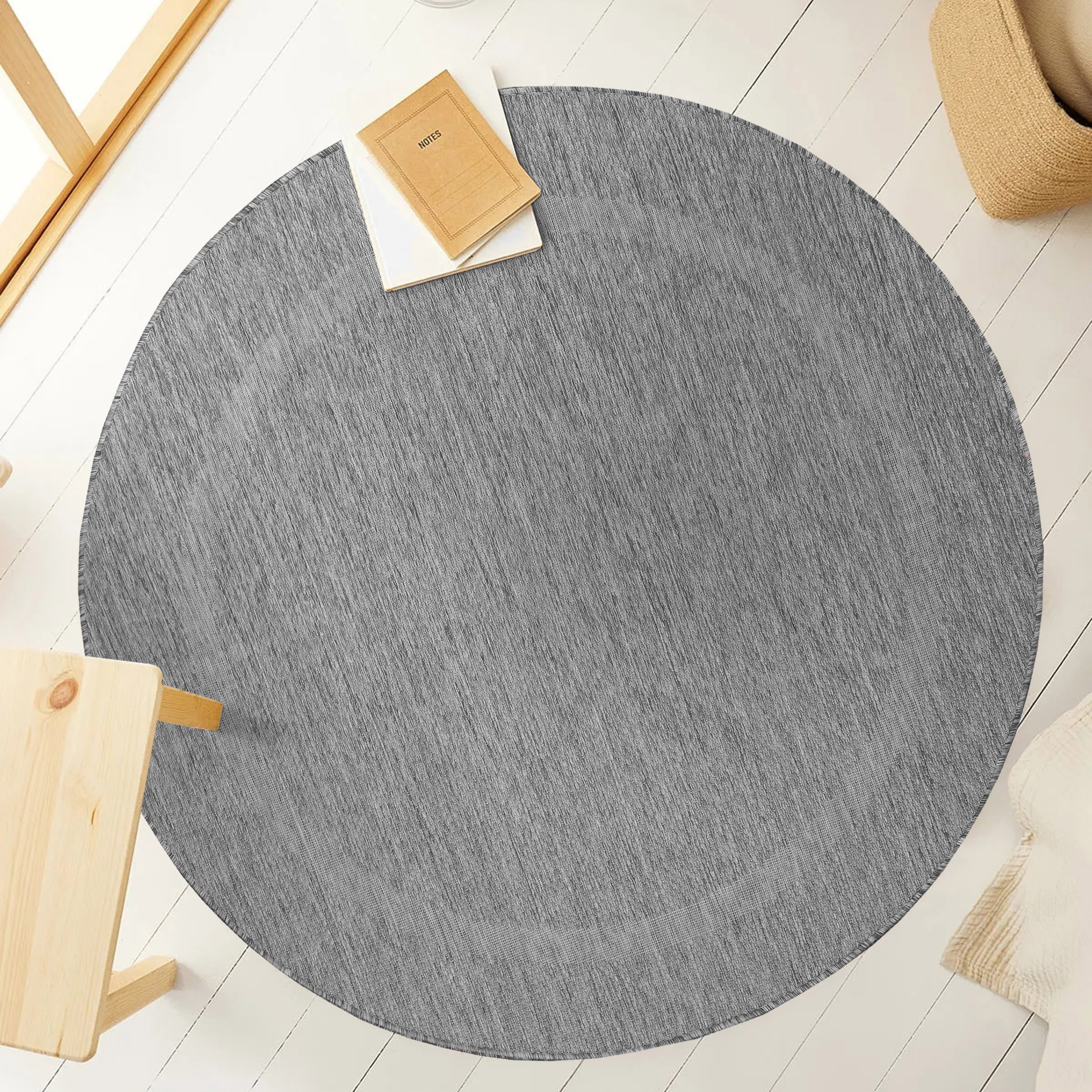 Ayyildiz Teppiche Outdoorteppich »Relax 4311« Rund 5 Mm Höhe Pflegeleicht, Robust, In- Und Outdoor Geeignet, Große Farbauswahl