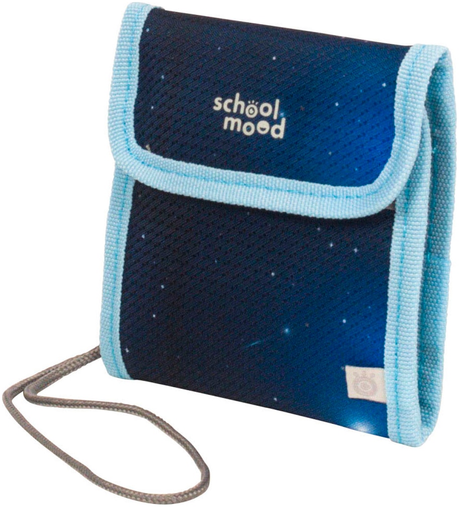 SCHOOL-MOOD® Schulranzen »Champion, Moritz (Weltall)«, retroreflektierende Flächen, mit LED-Patchy; aus recyceltem Material