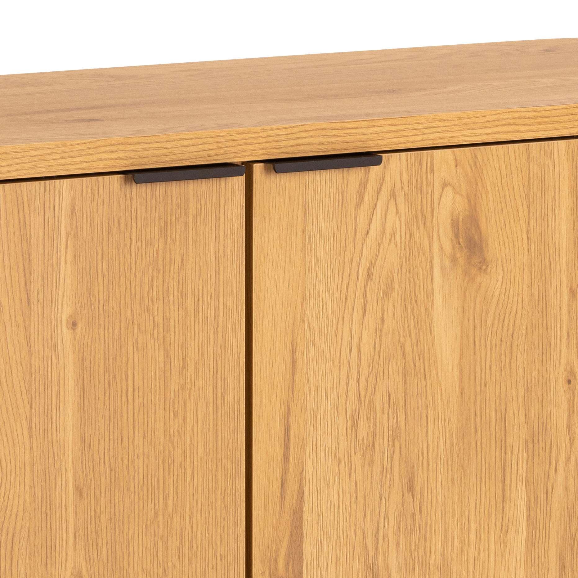ACTONA GROUP Sideboard »Colima«, Anrichte, matt Wildeiche rau Melamin, Gestell Wildeiche, 160x45x80 cm