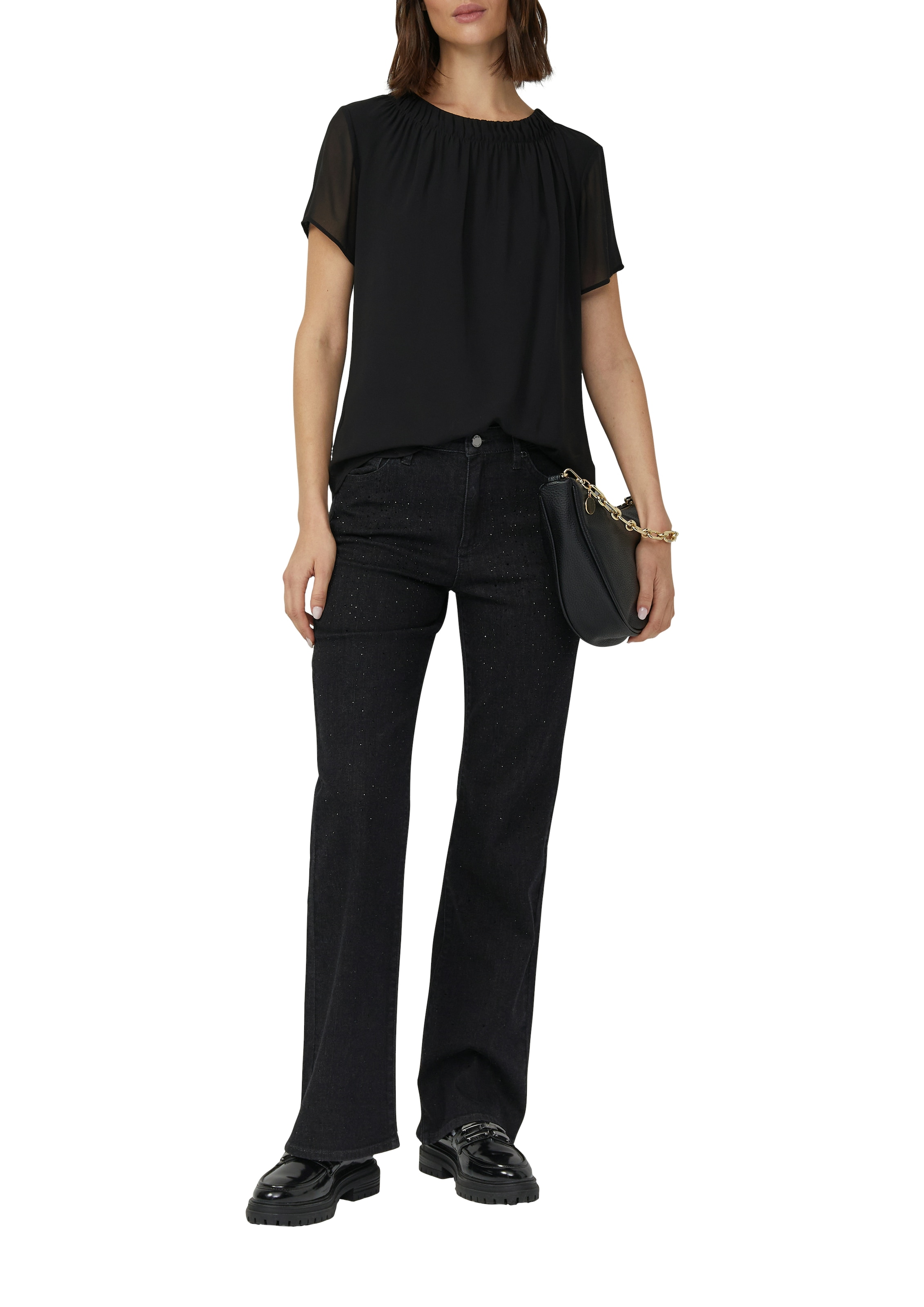 s.Oliver BLACK LABEL Kurzarmbluse