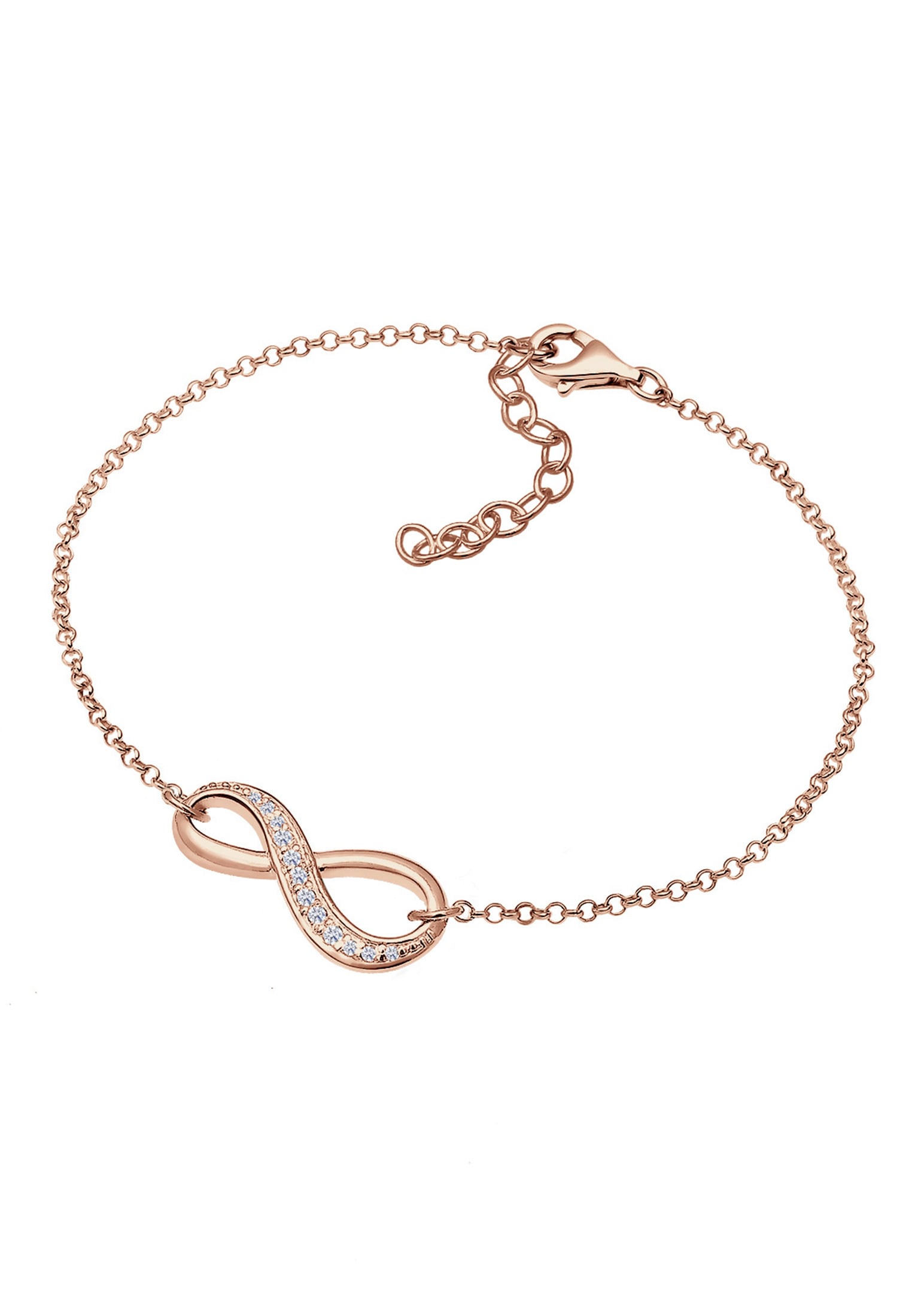 2. Bild von Elli Armband »Infinity/Unendlichkeit mit Zirkonia 925 Silber«