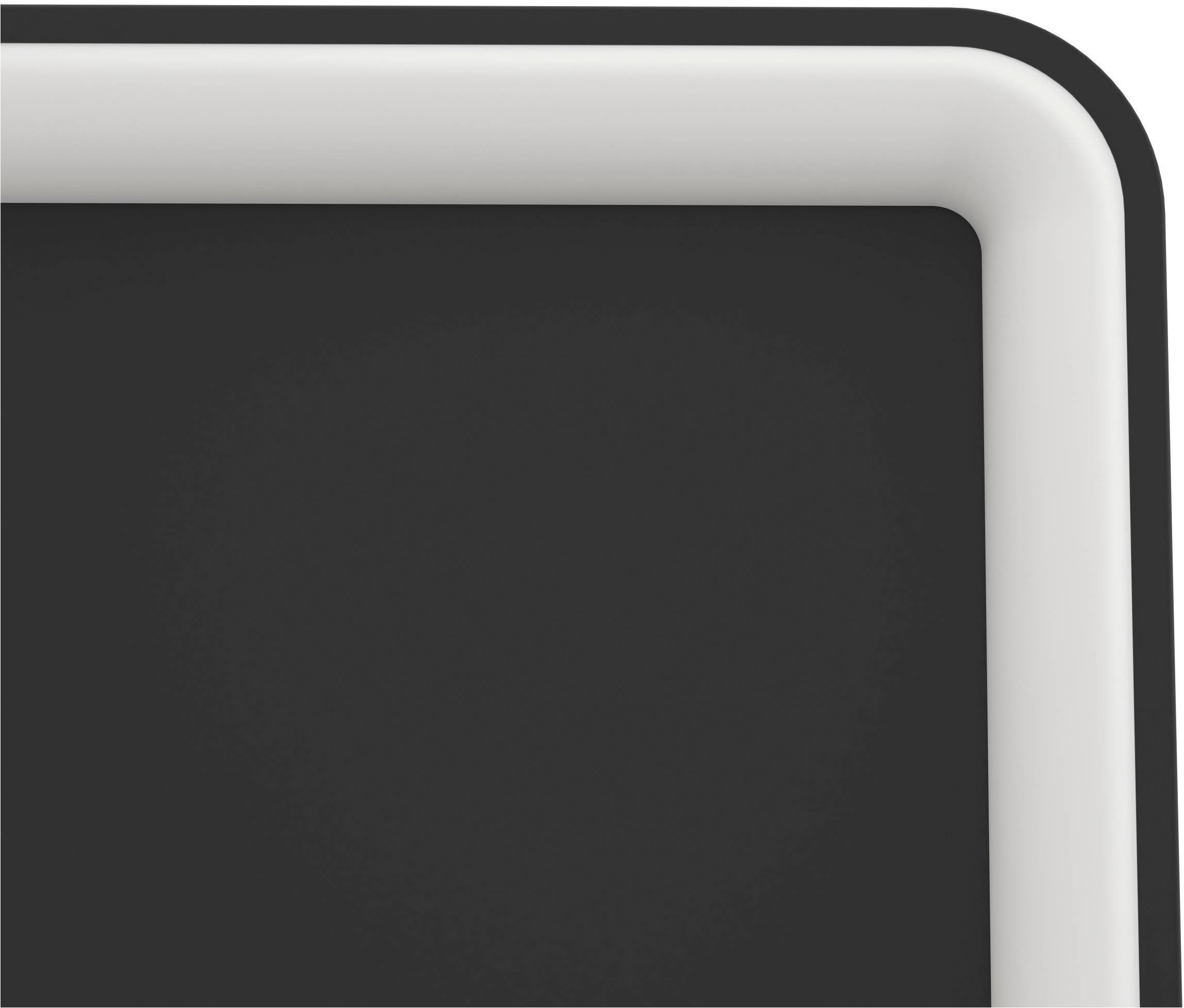 EGLO Deckenleuchte »Loretello Deckenlampe, Wohnzimmerlampe, Metall und Kunststoff, Lampe« LED-Modul 1 Stk. Kaltweiß | Neutralweiß | Warmweiß Wand-/Deckenleuchte - L35 x B35 x H7,5 cm - schwarz - 12W inkl.