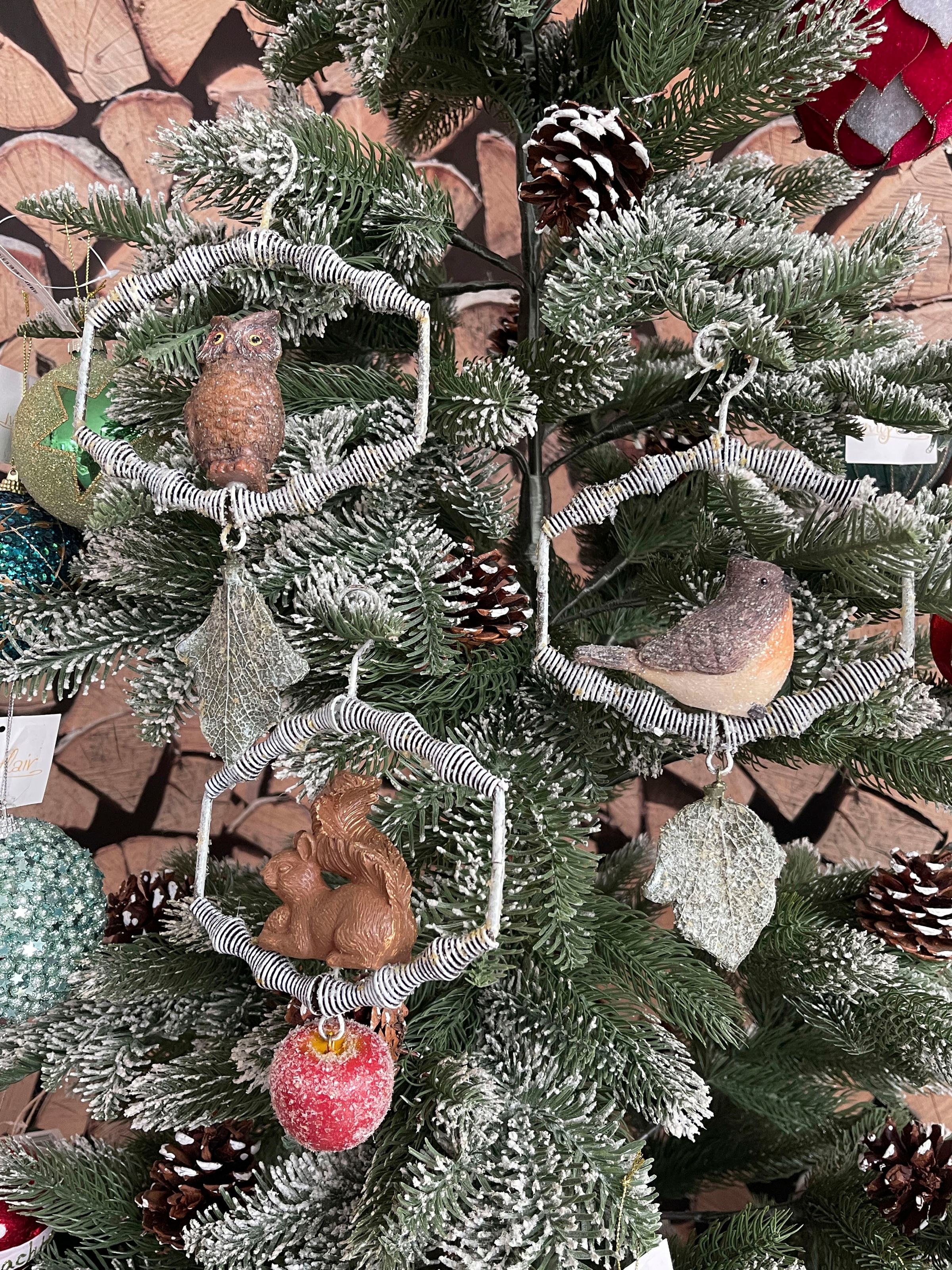 Myflair Möbel & Accessoires Dekohänger »Weihnachtsdeko« mit Tierfiguren, Lä günstig online kaufen