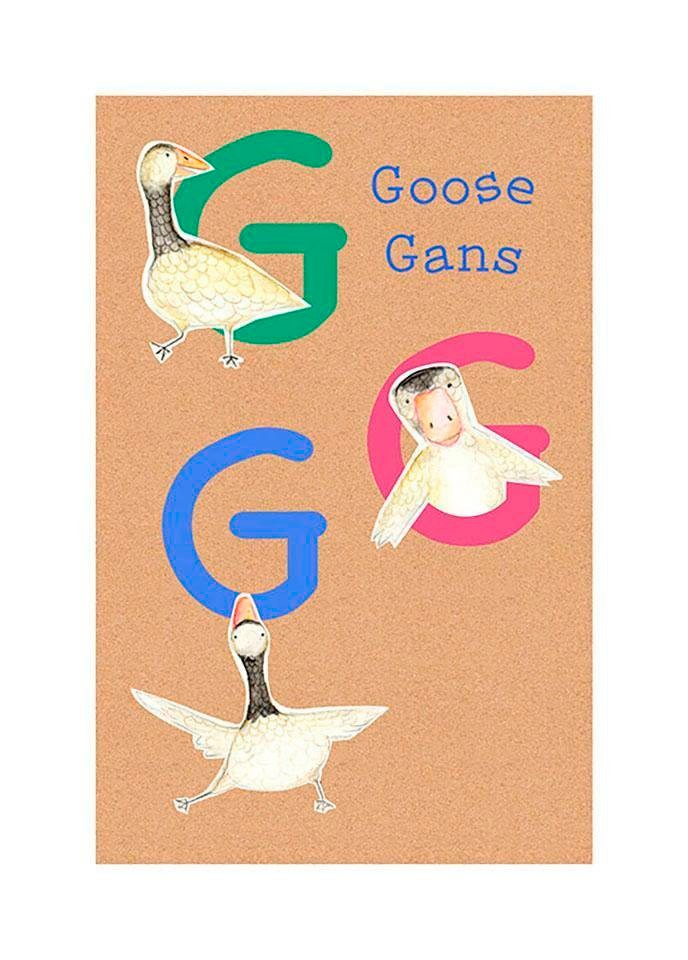Komar Bild "ABC Animal G", Buchstaben, (1 St.), Wandbild zur Dekoration - o günstig online kaufen