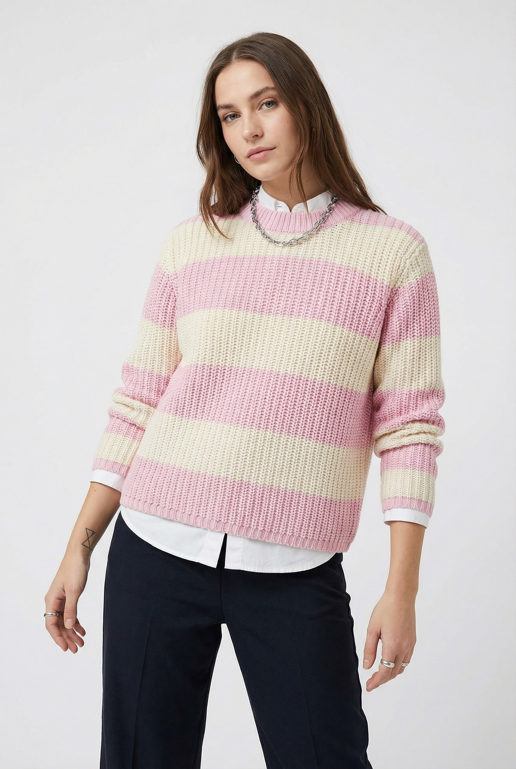 soyaconcept Strickpullover »SC-REMONE STRIPE 38«
