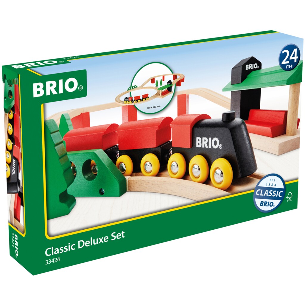 BRIO® Spielzeug-Eisenbahn »Classic Deluxe-Set«, (Set)