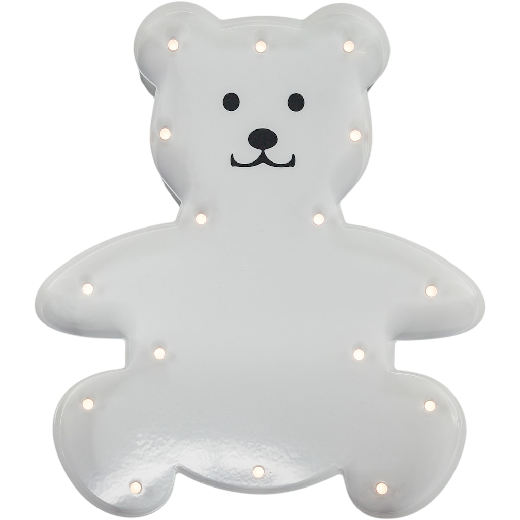 MARQUEE LIGHTS LED Dekolicht »Teddy«, 18 flammig-flammig