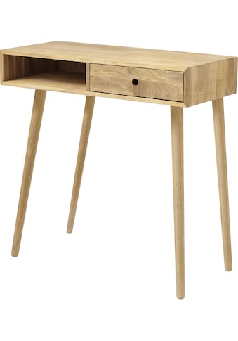 MCA furniture Konsole »Agra«, Eiche Massivholz mit Schublade kaufen