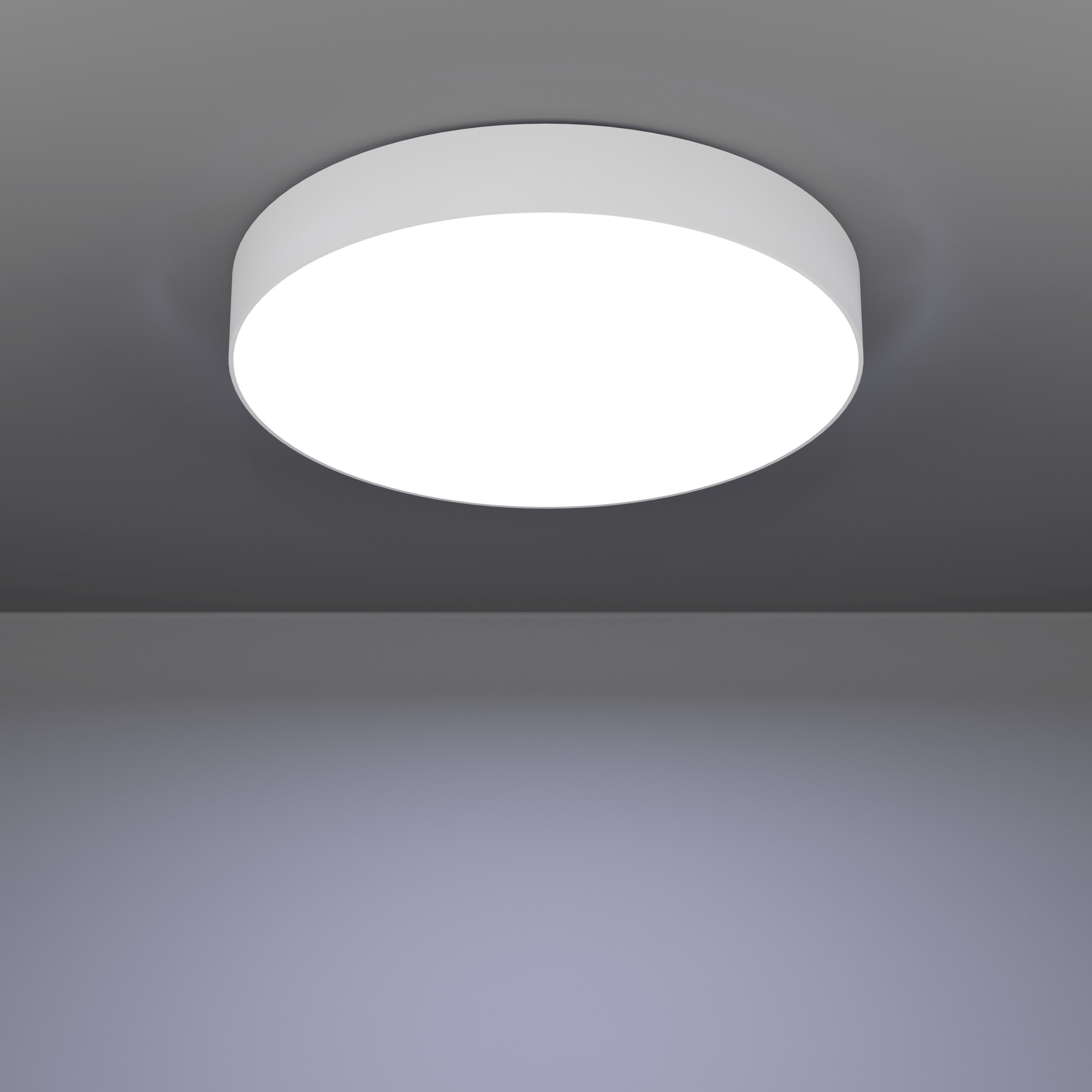 EGLO Deckenleuchte »GALLIZZI-Z Deckenlampe - Kunststoff - LED - 26W - IP20« LED-Modul 1 Stk. Kaltweiß | Neutralweiß | RGB | Warmweiß Wohzimmerlampe, Esszimmerlampe, Flur, Schlafzimmer, H7 x Ø49 cm