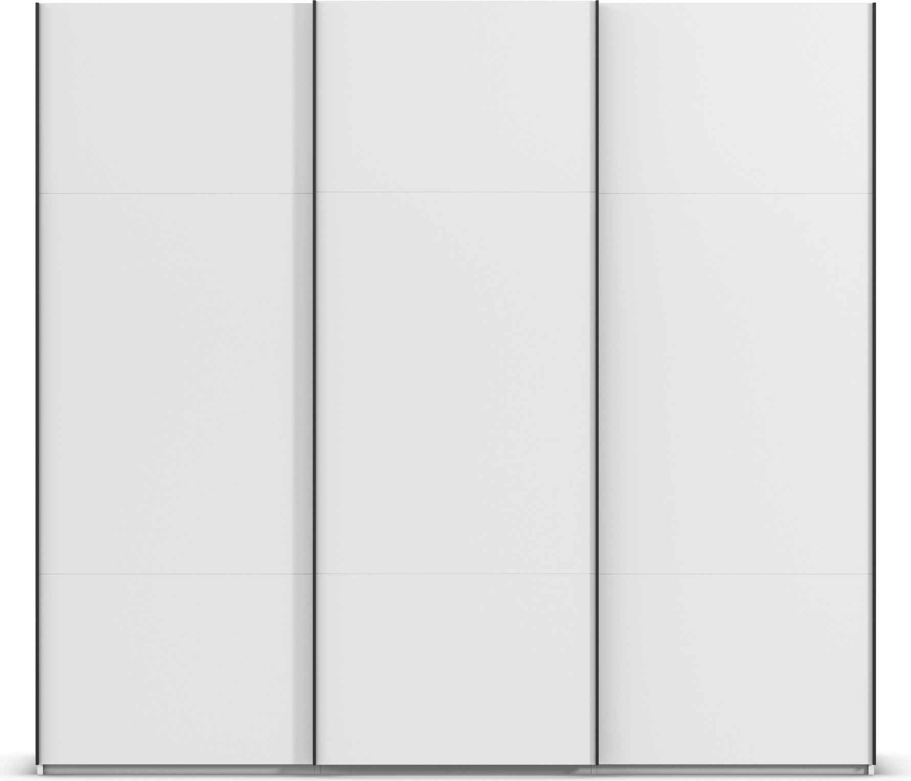 rauch Schwebetürenschrank »Kleiderschrank Schrank Garderobe Schlafzimmerschrank CONTIDO«, (in 3 verschiedenen Ausstattungen BASIC/CLASSIC/PREMIUM), aus hochwertigem Material in 6 Breiten 2 Griff-Farben MADE IN GERMANY