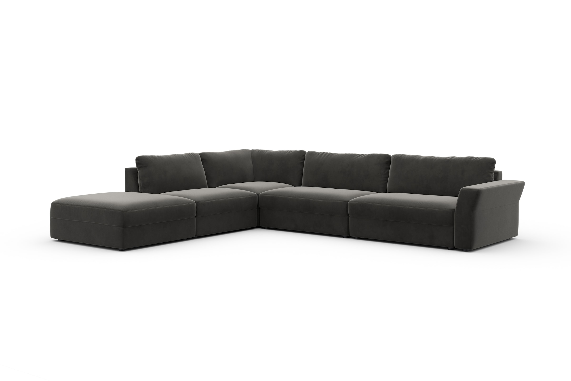 sit&more Ecksofa »Cadabra L-Form«, Breite 356 cm, mit Sitztiefenverstellung