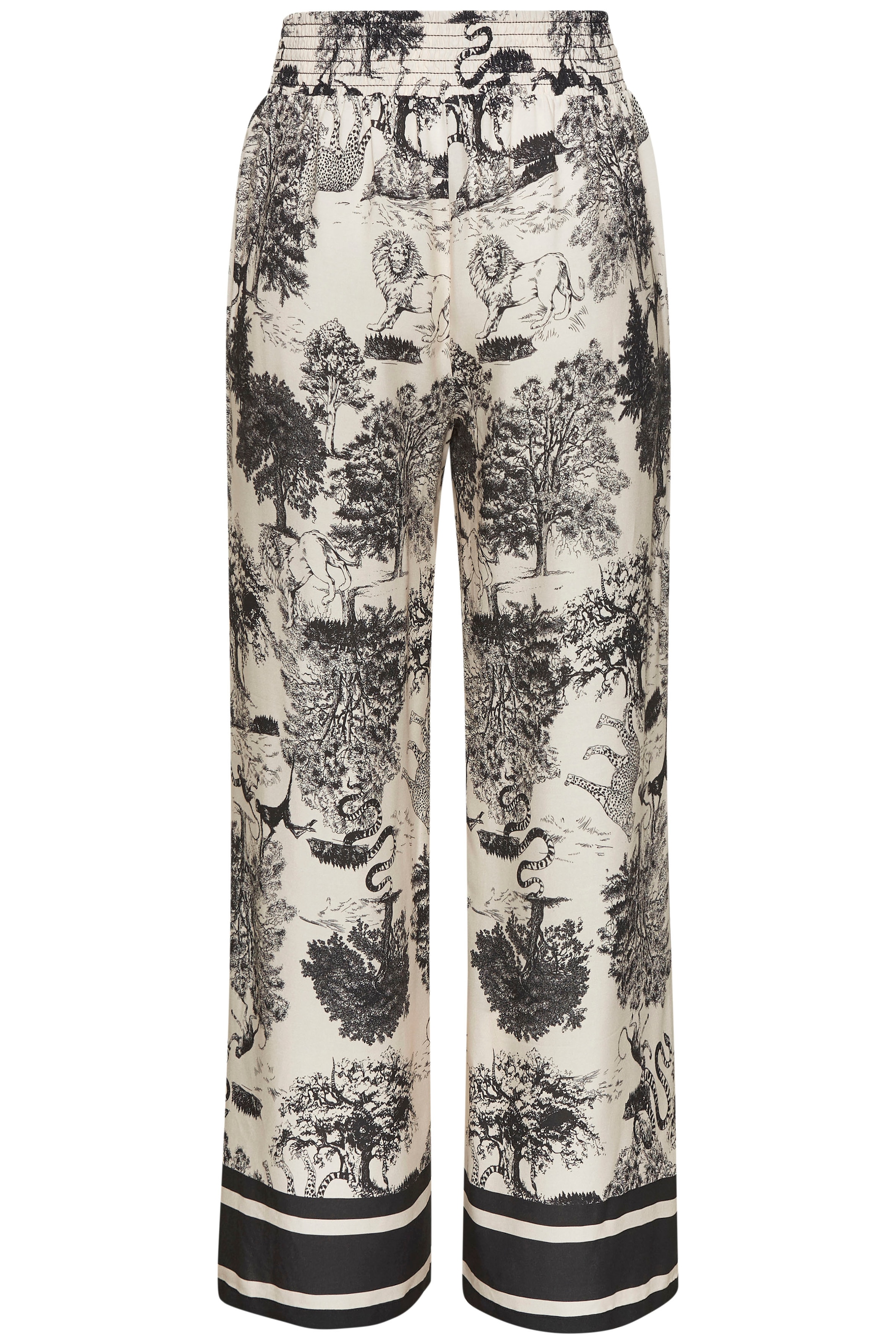 LASCANA Palazzohose  mit Alloverprint, Schlupfhose, Sommerhose, modisch