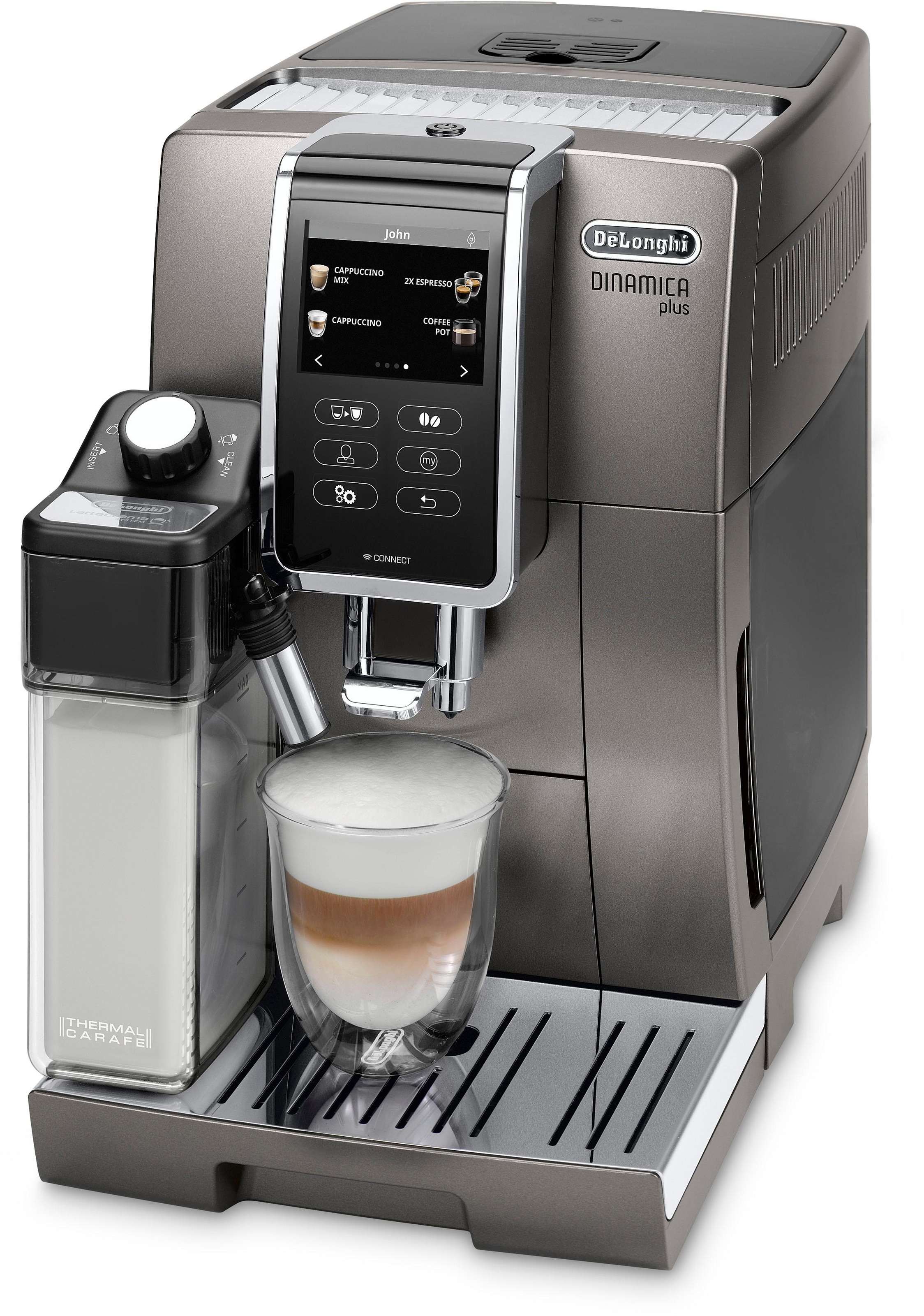 De'Longhi Kaffeevollautomat »Dinamica Plus ECAM 370.95.T«