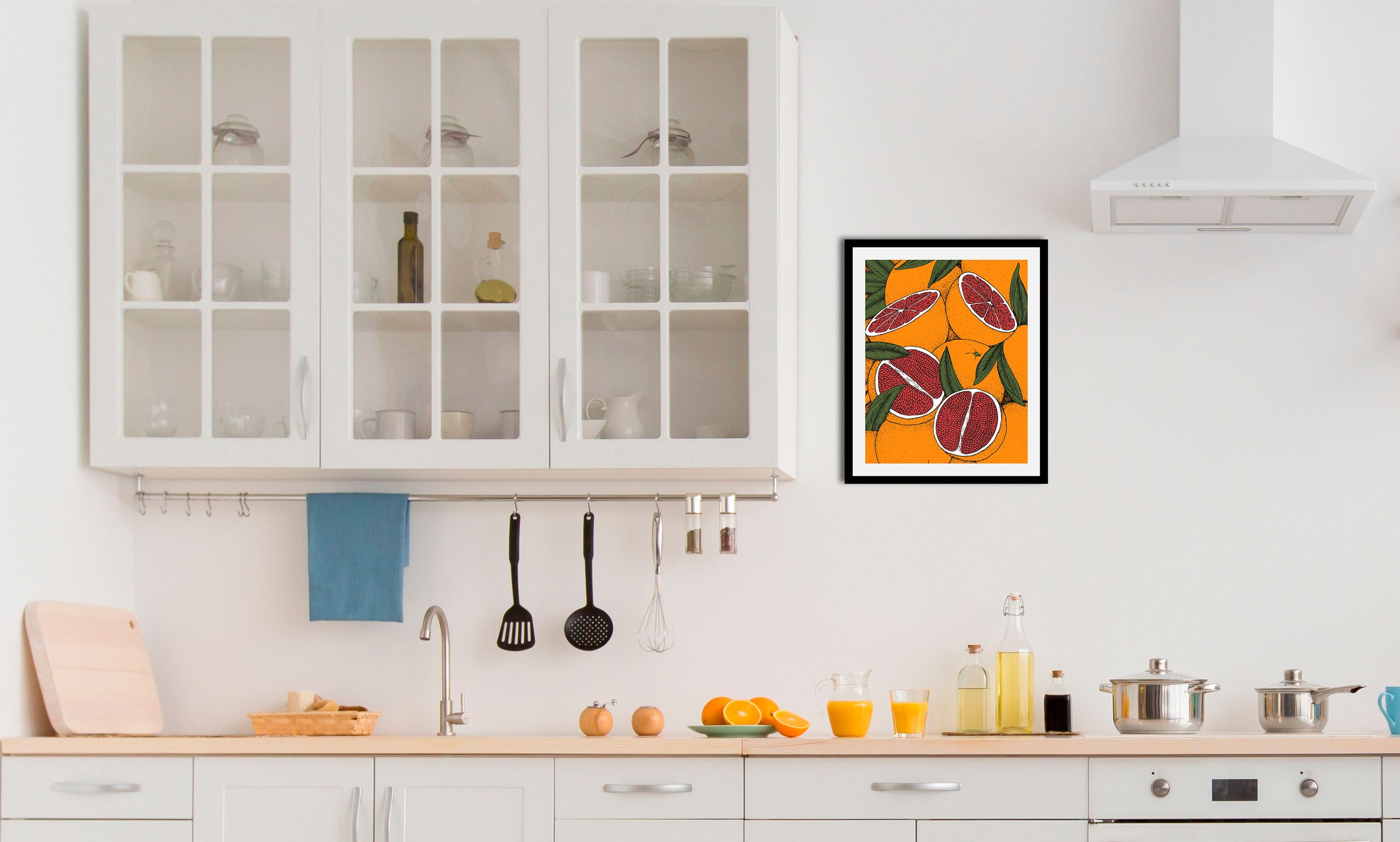 queence Bild »Finus«, Obst-Obst Bilder-Essen-Lebensmittel-Kunst, (1 St.), H günstig online kaufen