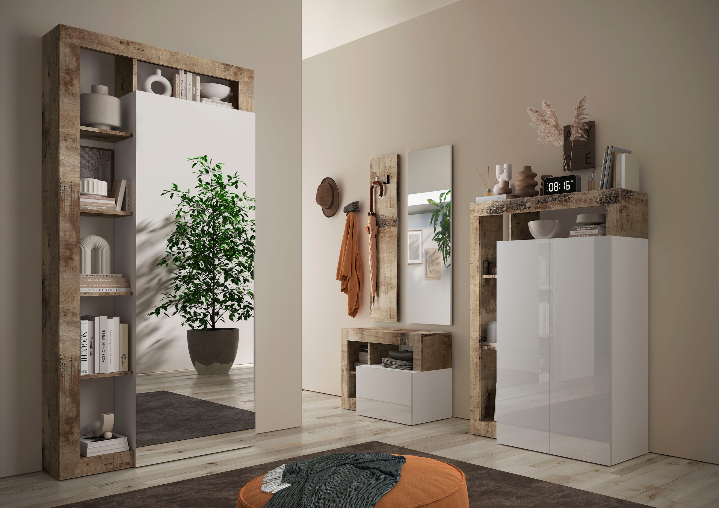 INOSIGN Garderobenschrank »Hamburg, Breite 91 cm«, mit 1 Klappe