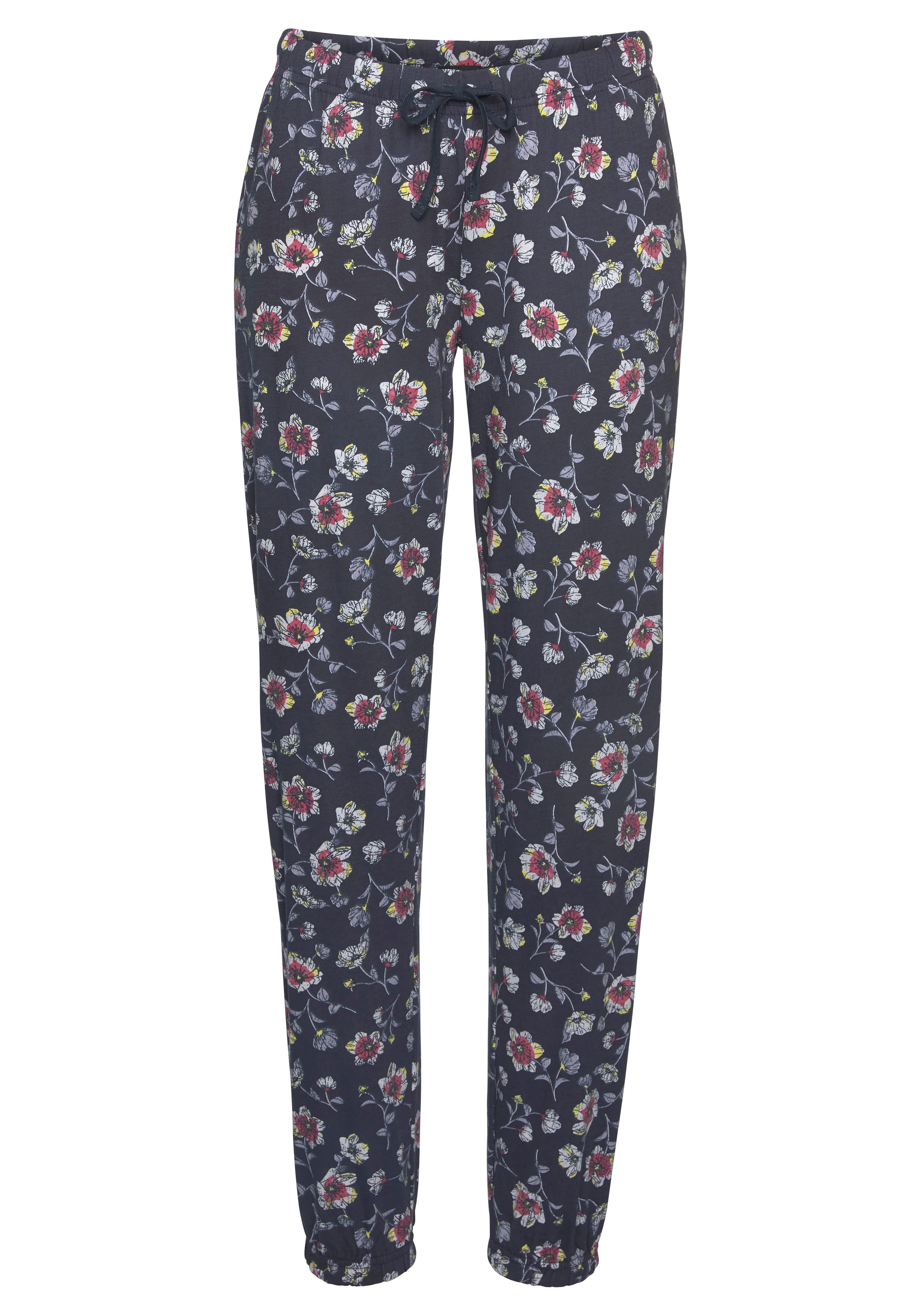 Vivance Dreams Pyjama, (2 tlg.), mit gemusterter Schlafhose