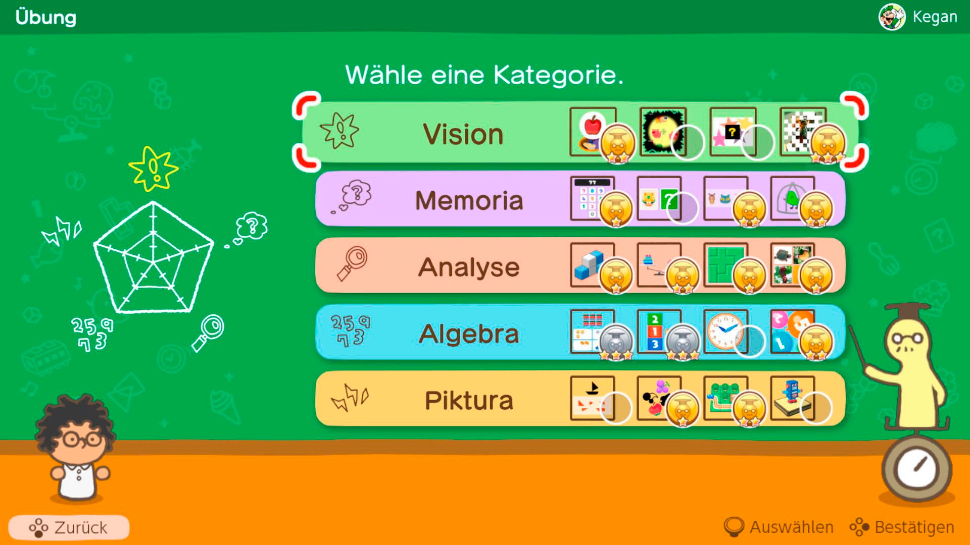 Nintendo Switch Spielekonsole »Switch + Big Brain Academy: Kopf an Kopf + Everybody 1-2-Switch!«
