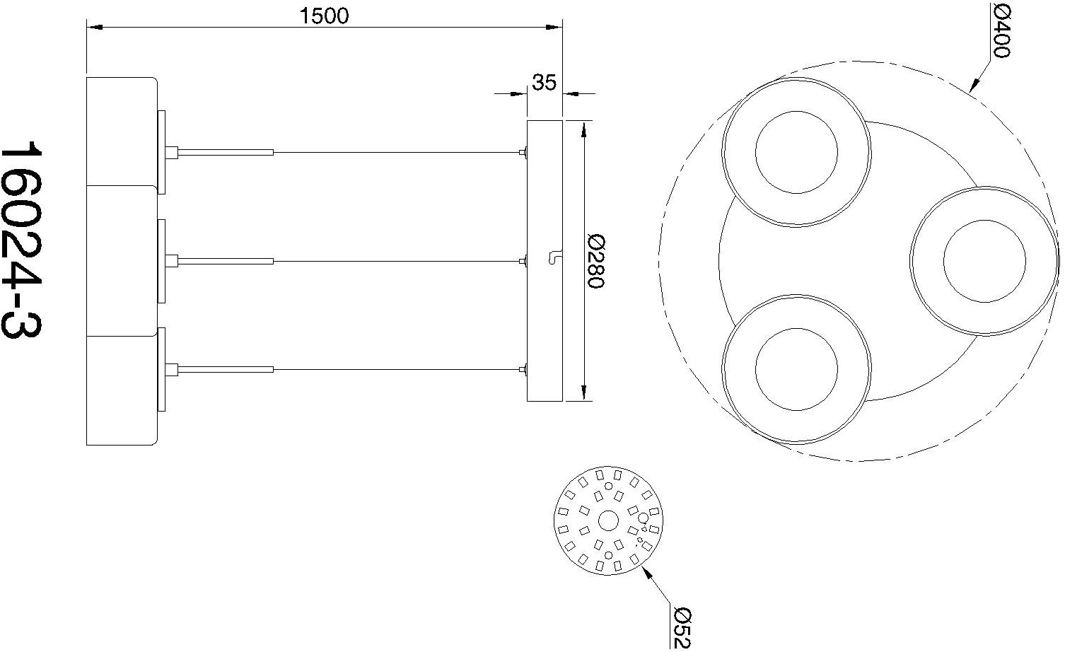 GLOBO LIGHTING LED Pendelleuchte »BELINDA«, Leuchtmittel LED-Modul | LED fest integriert, Hängelampe/Hängeleuchte/Wohnzimmer/Esstisch/elegant