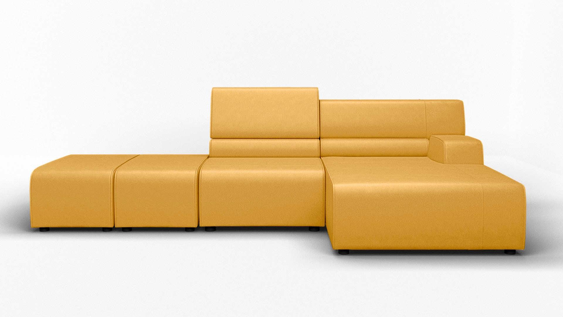 Egoitaliano Ecksofa »Babouche, Designsofa mit außergewöhnlichem Sitzkomfort günstig online kaufen