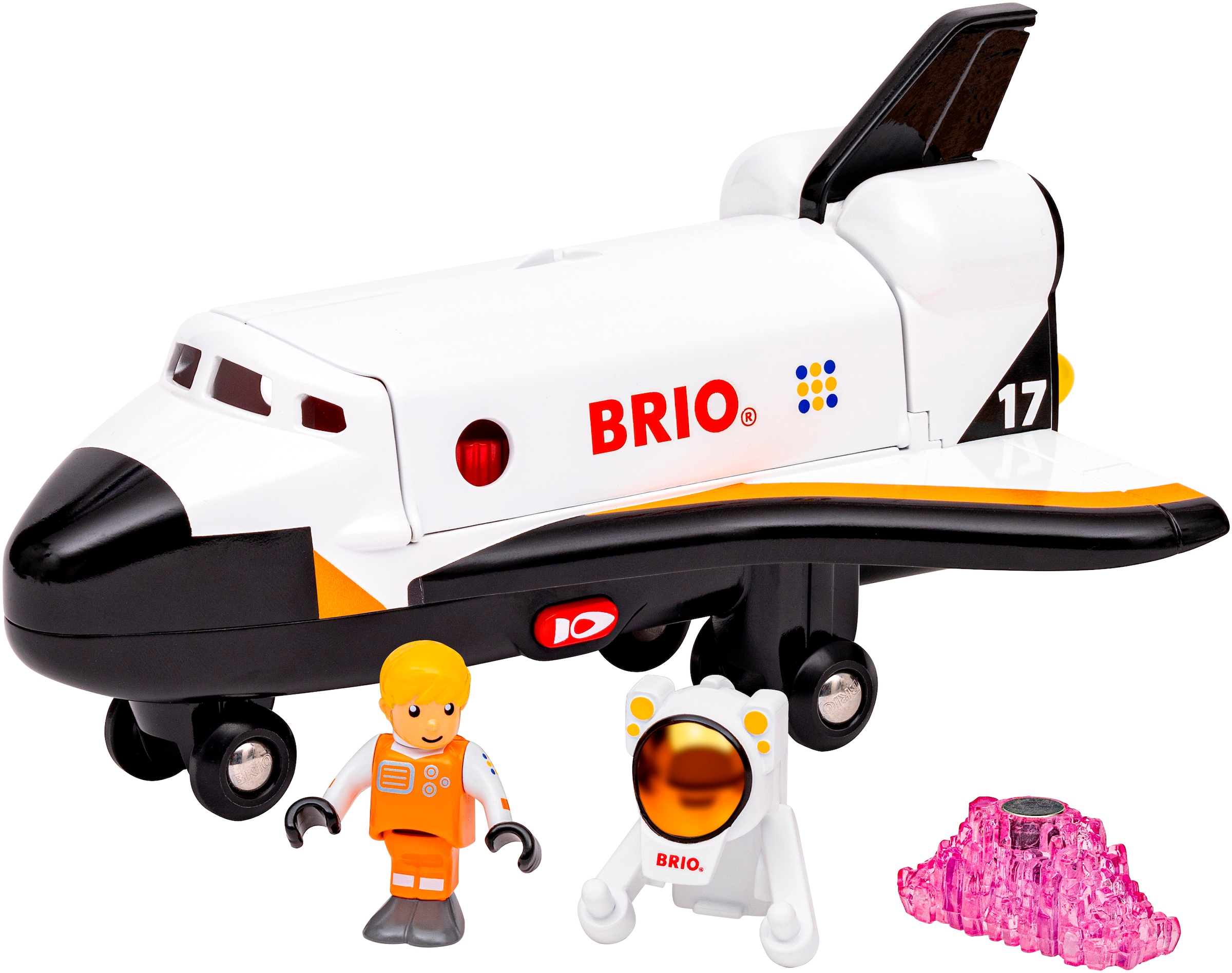 BRIO® Spielzeug-Flugrakete »BRIO® WORLD, Space Shuttle (36150)« mit Licht und Sound
