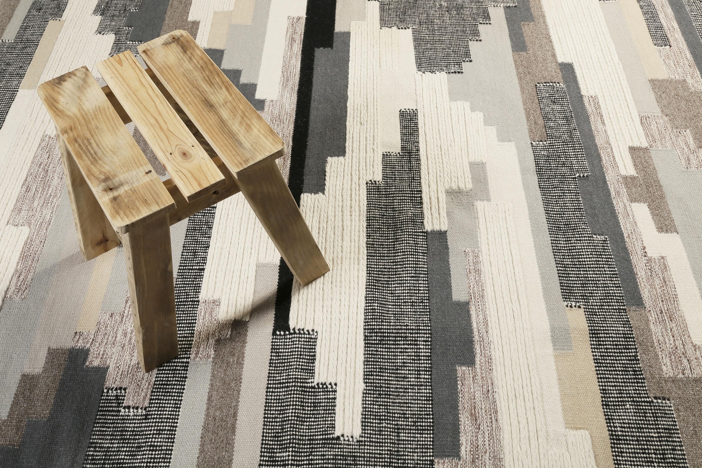 Esprit Wollteppich »Natham Kelim ESP-6012«, rechteckig, 8 mm Höhe, reine Wolle, Wohnzimmer