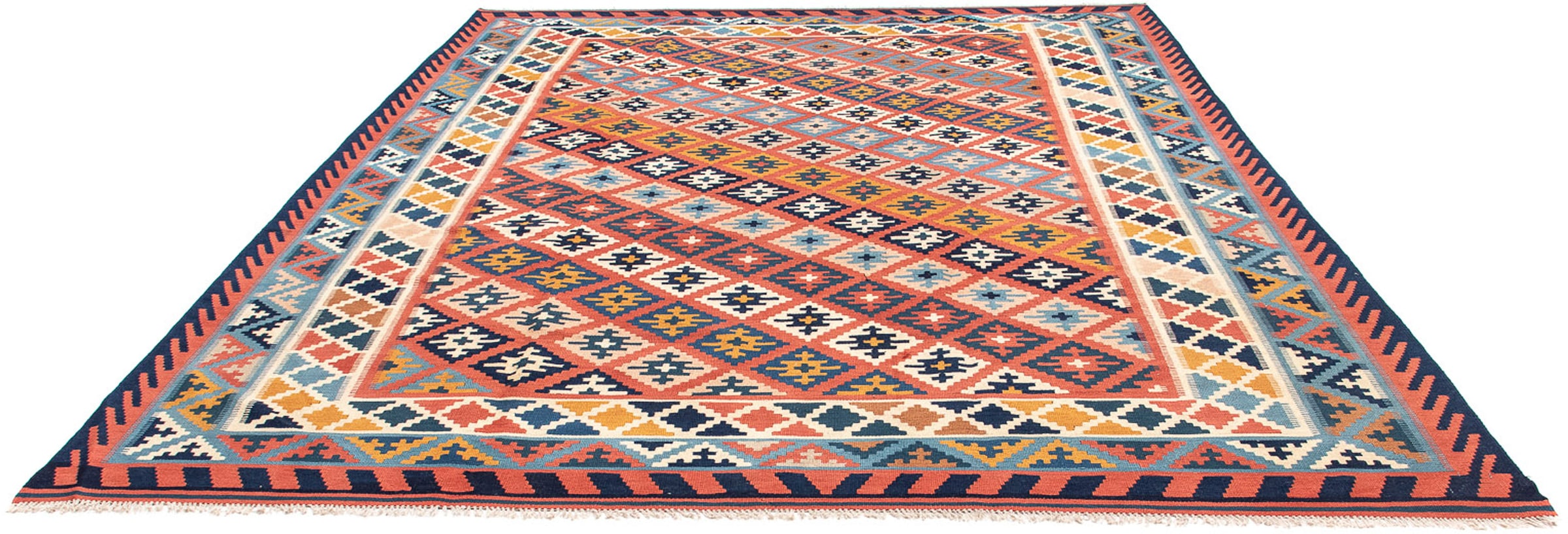 morgenland Wollteppich »Kelim - Oriental - 318 x 248 cm - mehrfarbig«, rech günstig online kaufen