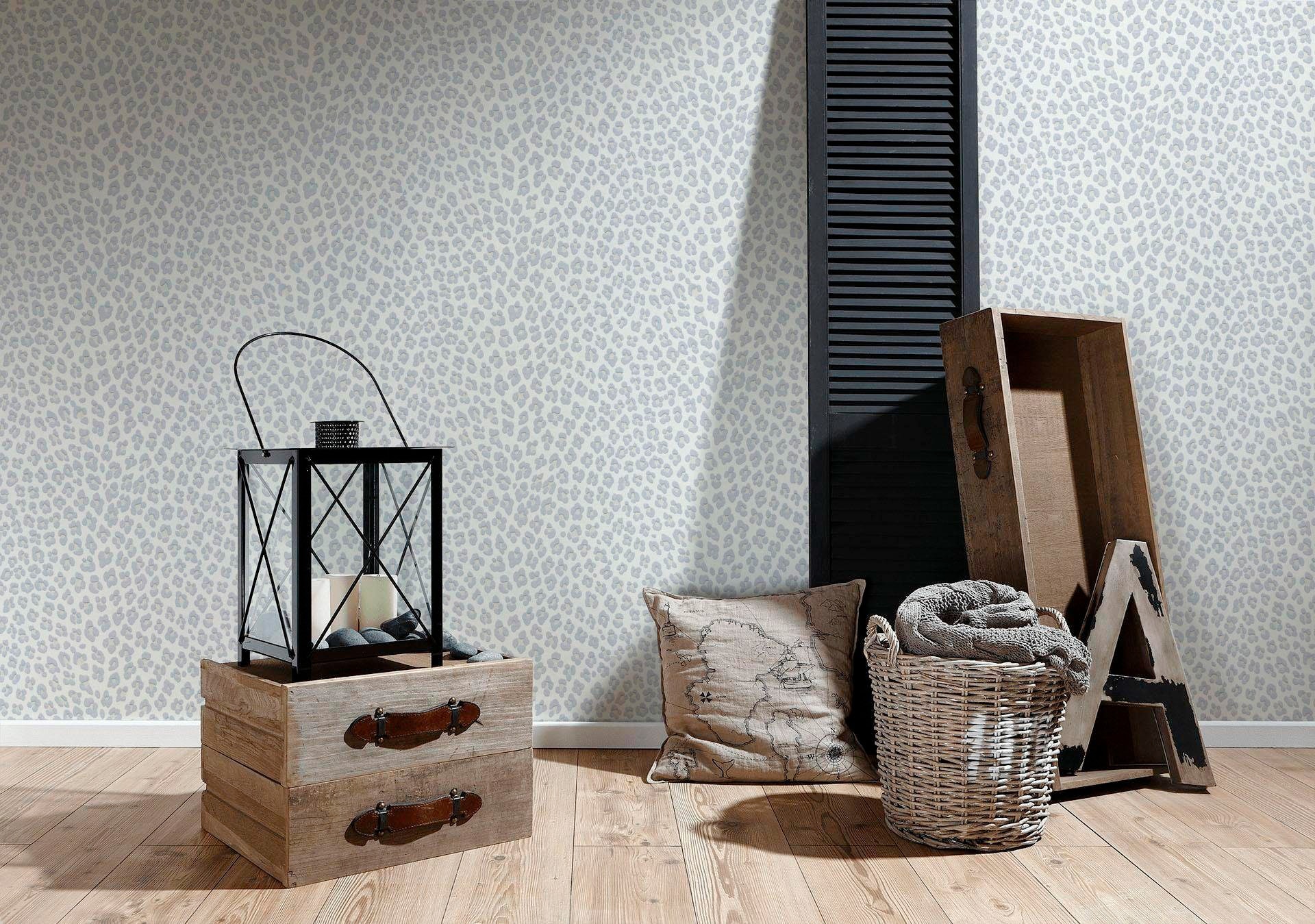 METROPOLIS BY MICHALSKY LIVING Vliestapete »Dream Again«, animal print-gemustert-Motiv, Metallic Tapeten Wohnzimmer Schlafzimmer Küche Design Kinderzimmer
