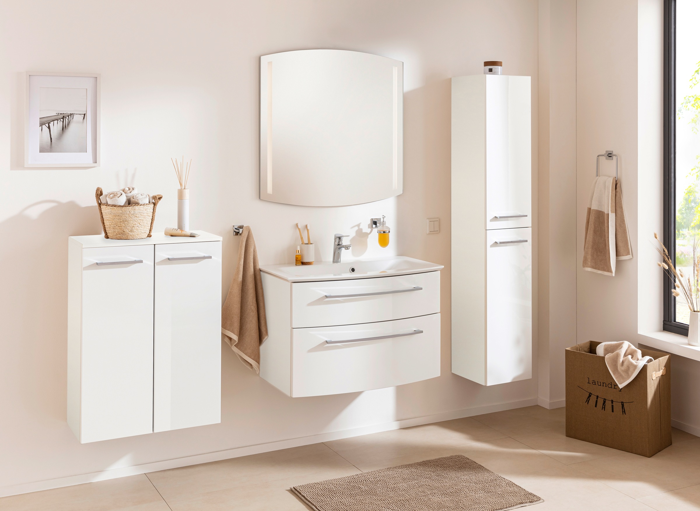 FACKELMANN Midischrank »B.Style«, Badmöbel