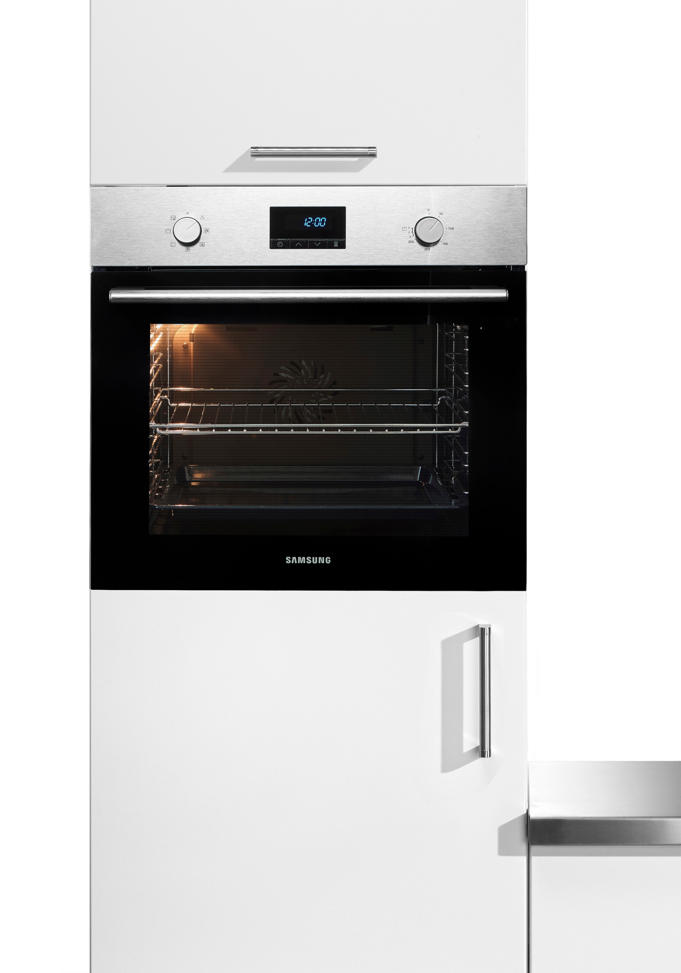 Samsung Einbaubackofen NV3300A »NV68A1140BS«, katalytische Reinigung, Sauberkeit von ganz allein. Dank katalytischer Rückwand