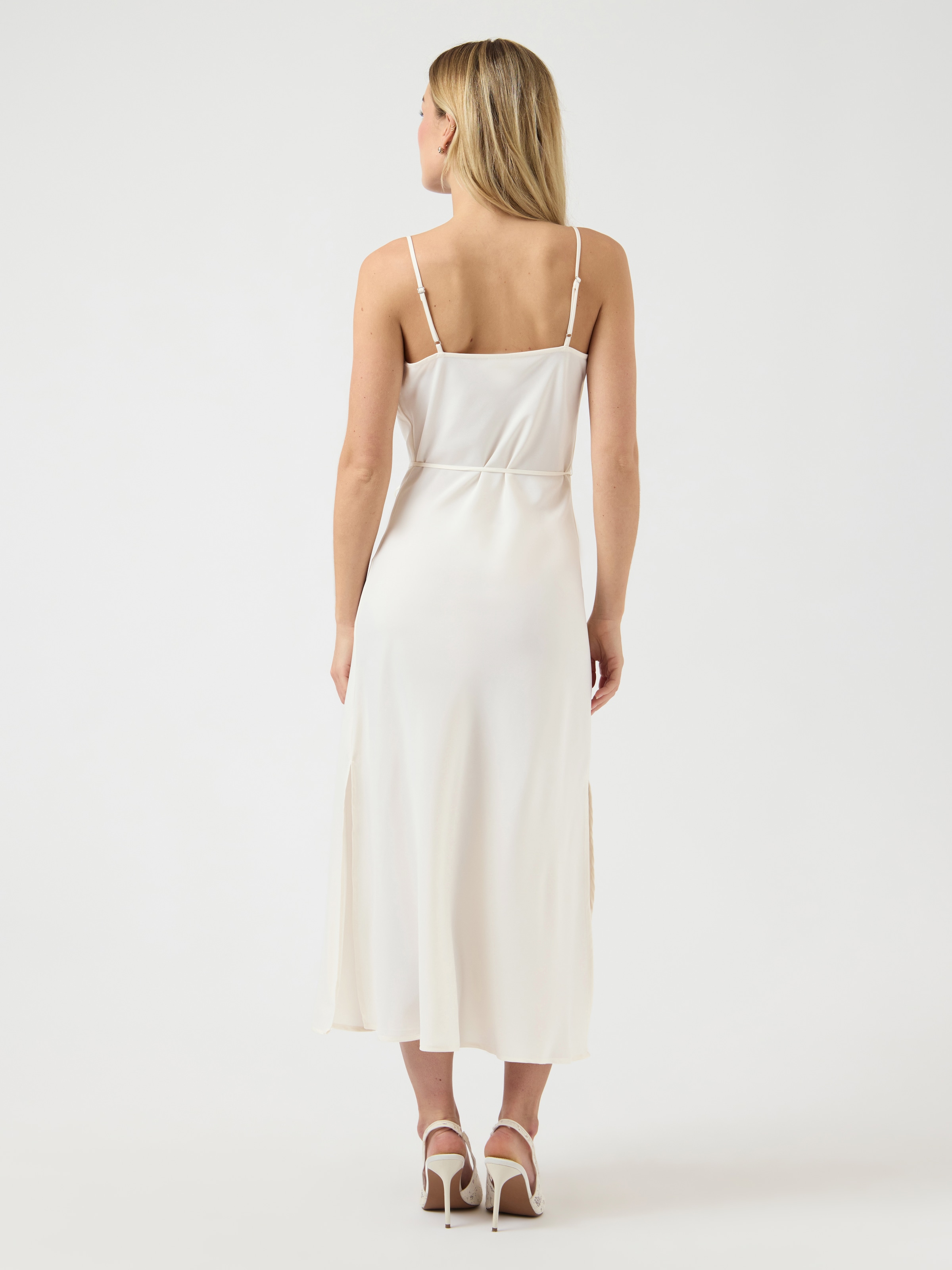Y.A.S Spaghettikleid »YASTHEA STRAP LONG DRESS S. NOOS« Sommerkleid