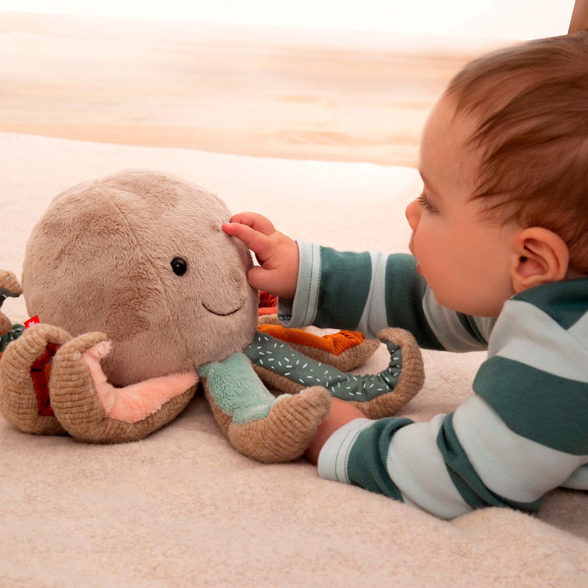 Sigikid Kuscheltier »Patchwork Sweety Yellow, Krake«