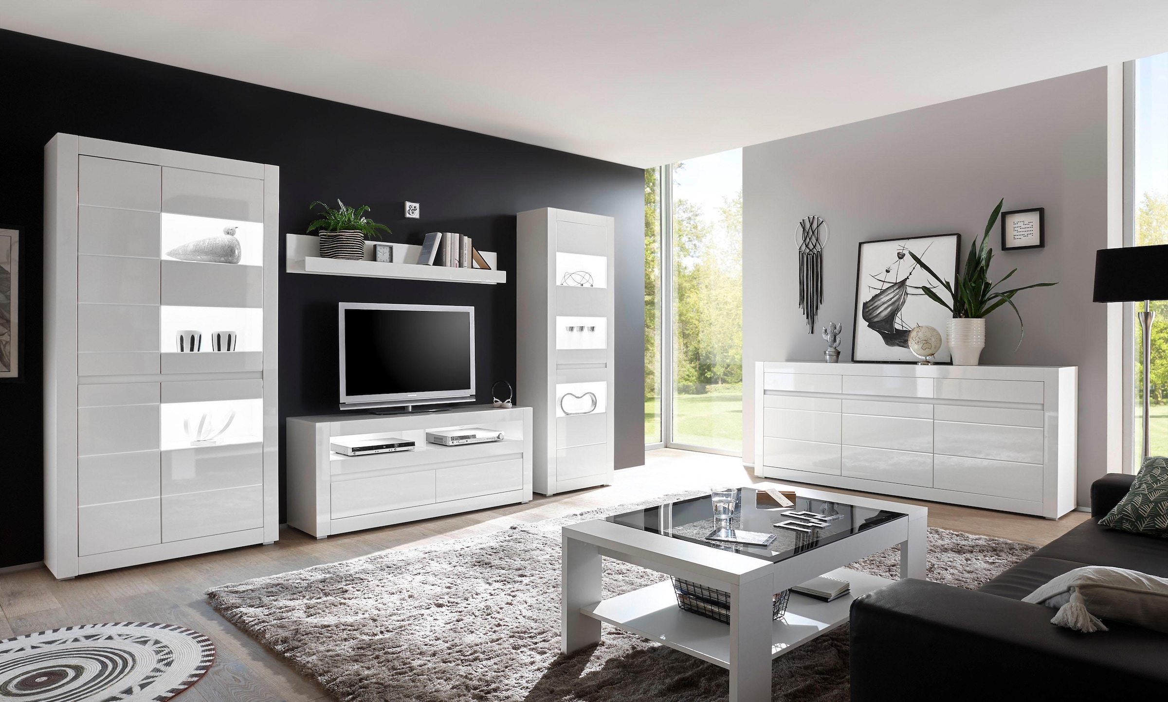 INOSIGN Sideboard »Carat«, Breite 217 cm auf Rechnung kaufen