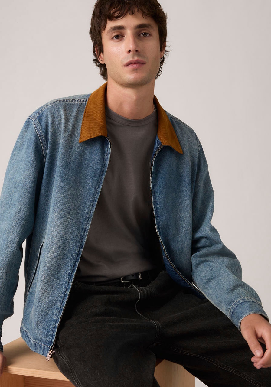 Levi's® Jeansjacke »CASTRO FULL ZIP« mit Taschen