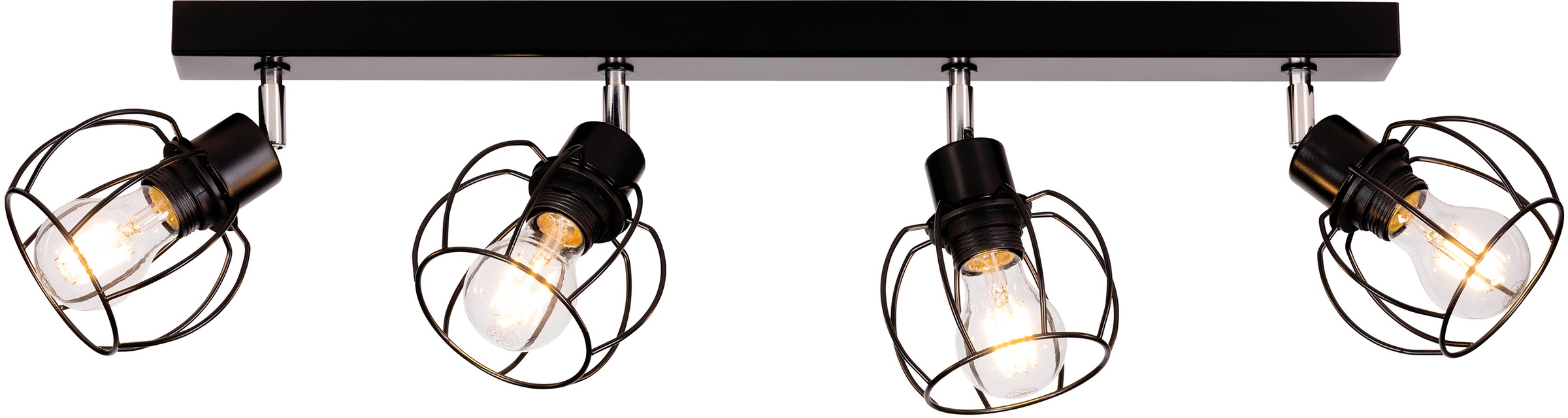 BRITOP LIGHTING Deckenleuchte »Phiphi«, 4 flammig, Leuchtmittel E27   ohne günstig online kaufen