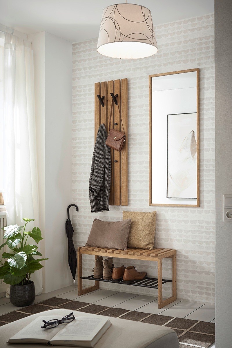 MCA furniture Garderobenpaneel »BANTRY Garderobenpaneel W3-5«, Leisten