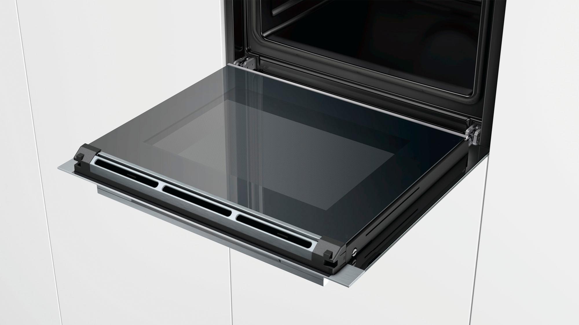 9. Bild von SIEMENS Einbaubackofen »HB634GBS1«, iQ700, HB634GBS1, mit Teleskopauszug nachrüstbar, ecoClean Plus, mit ecoClean