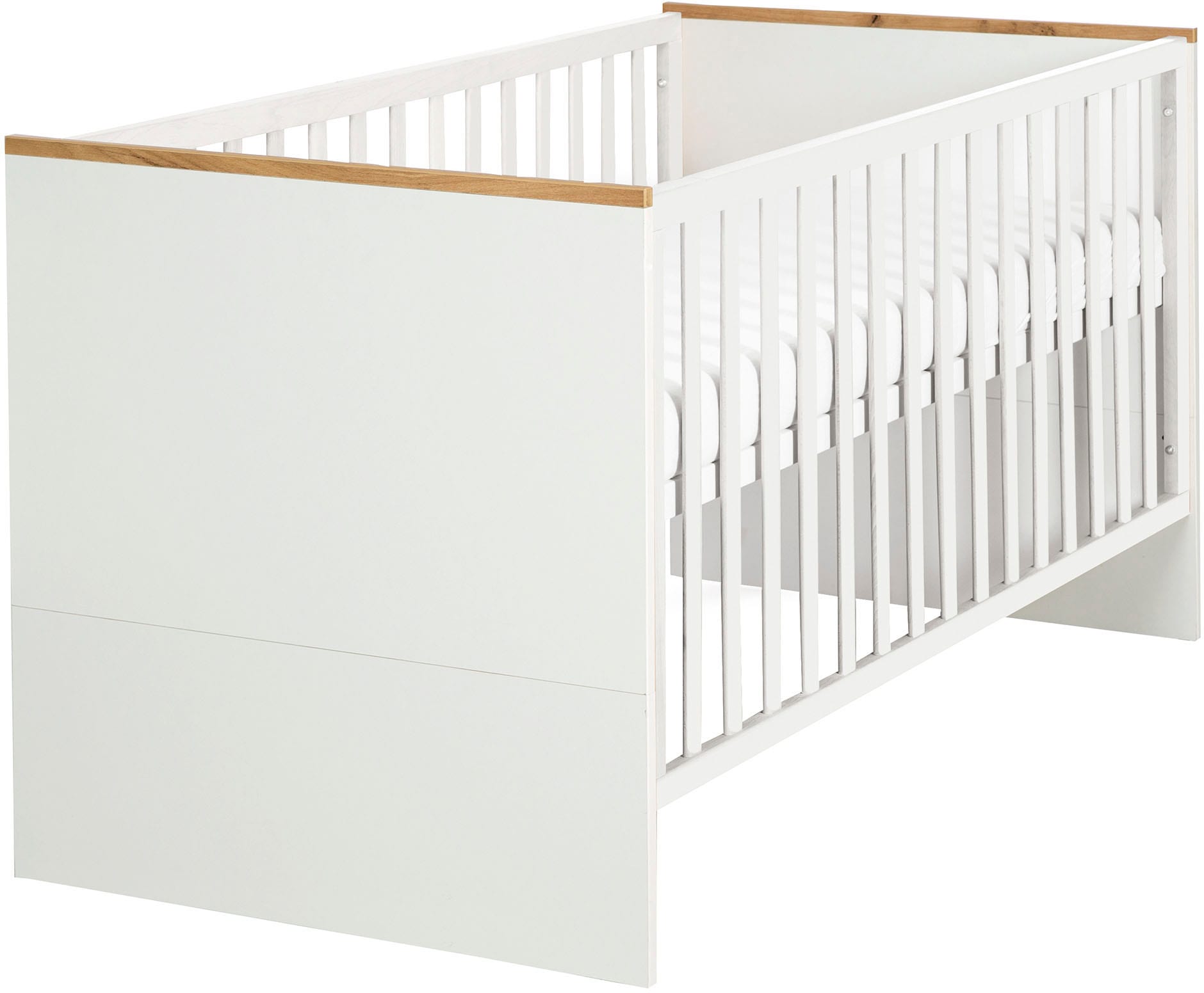 roba® Babyzimmer-Komplettset »Finn«, (Set, 3 tlg., Kinderbett, Schrank, Wic günstig online kaufen